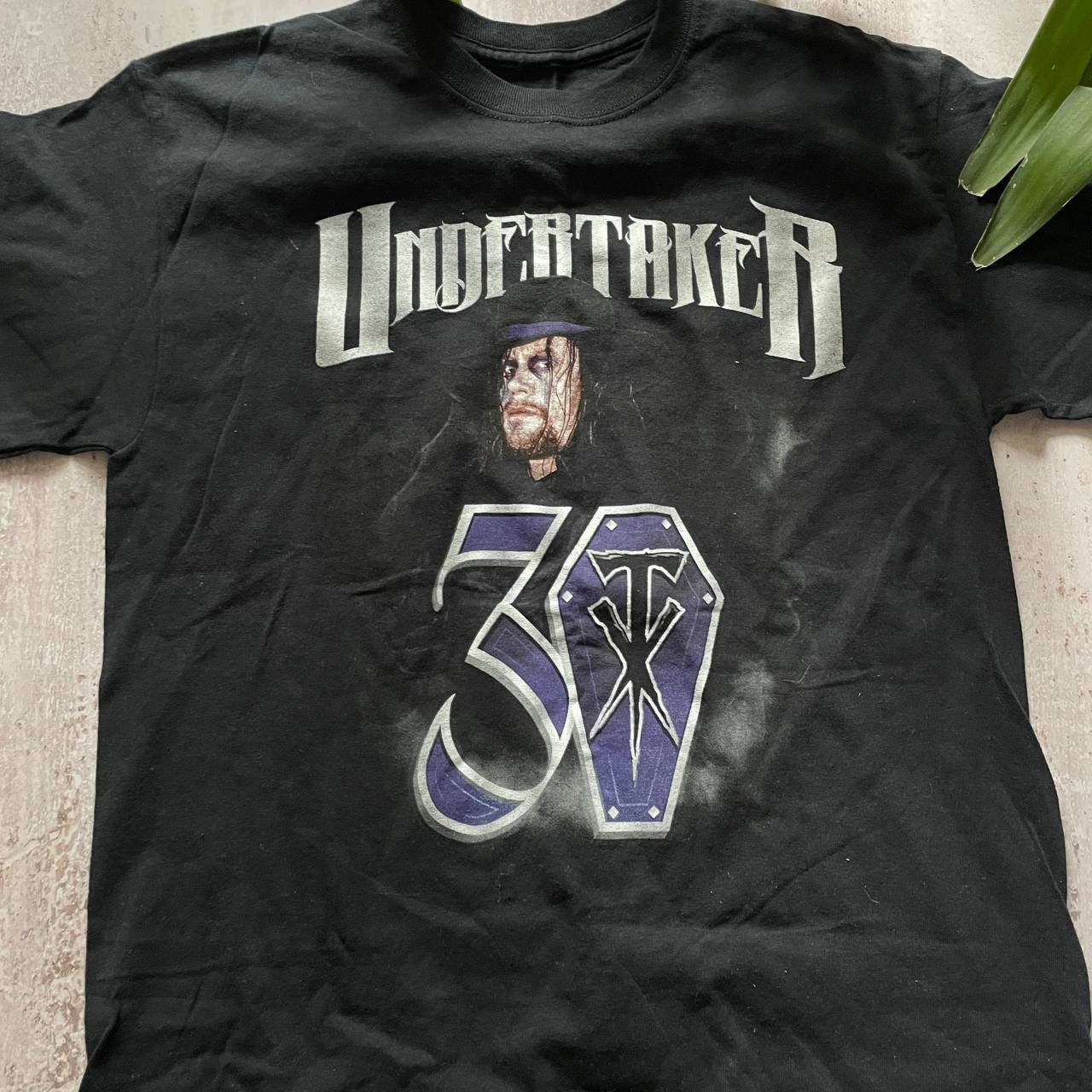 WWE VINTAGE Y2K UNDERTAKER WWE AMAZING GOTHIC TEE Size US M / EU 48-50 / 2 - 2 Thumbnail