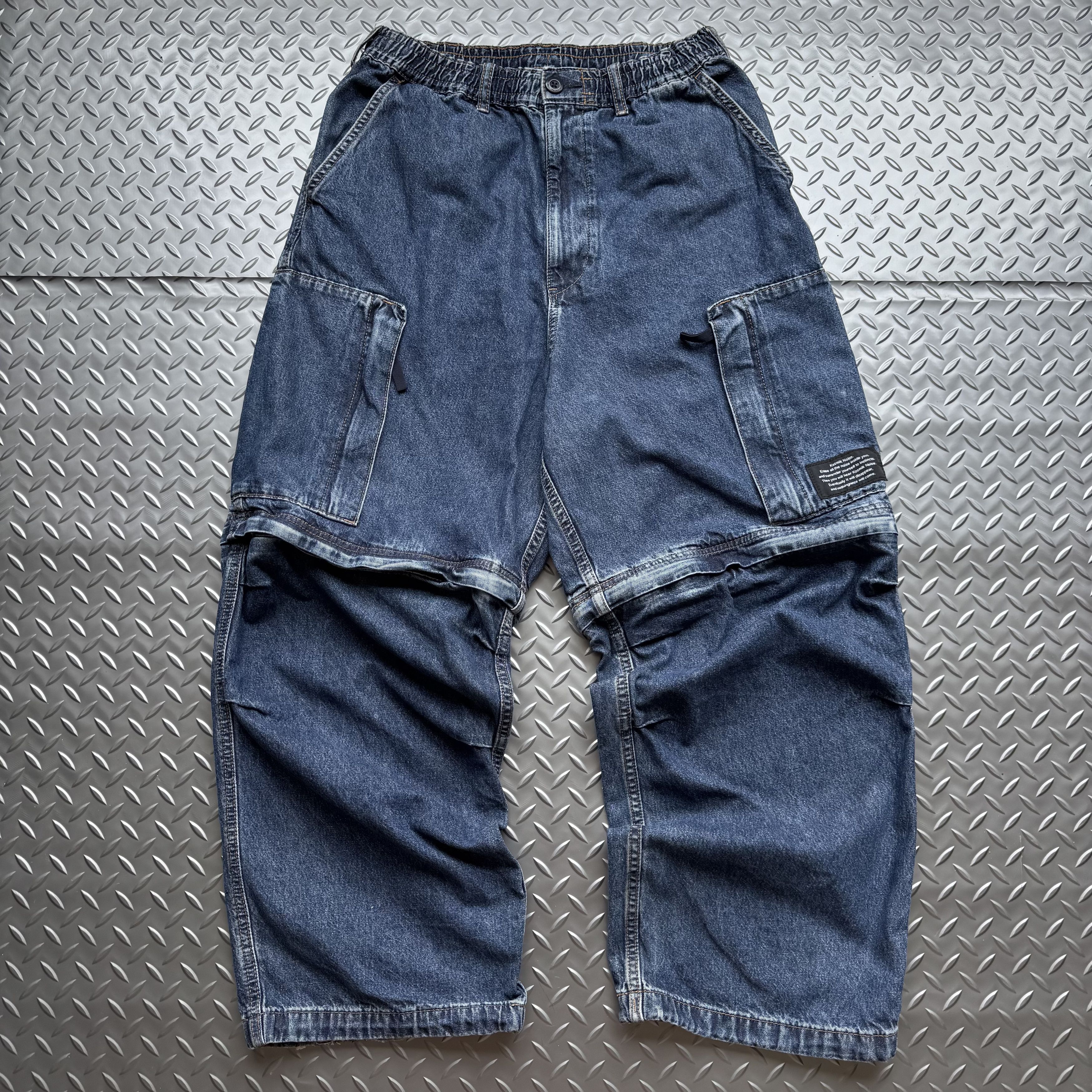 GU x Undercover Convertible Wide Pants