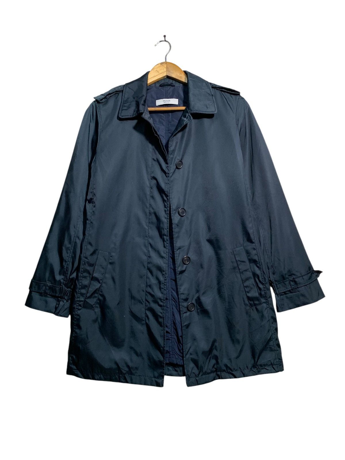 Prada 🔥PRADA ITALY NAVY BLUE JACKETS Size S / US 4 / IT 40 - 2 Thumbnail