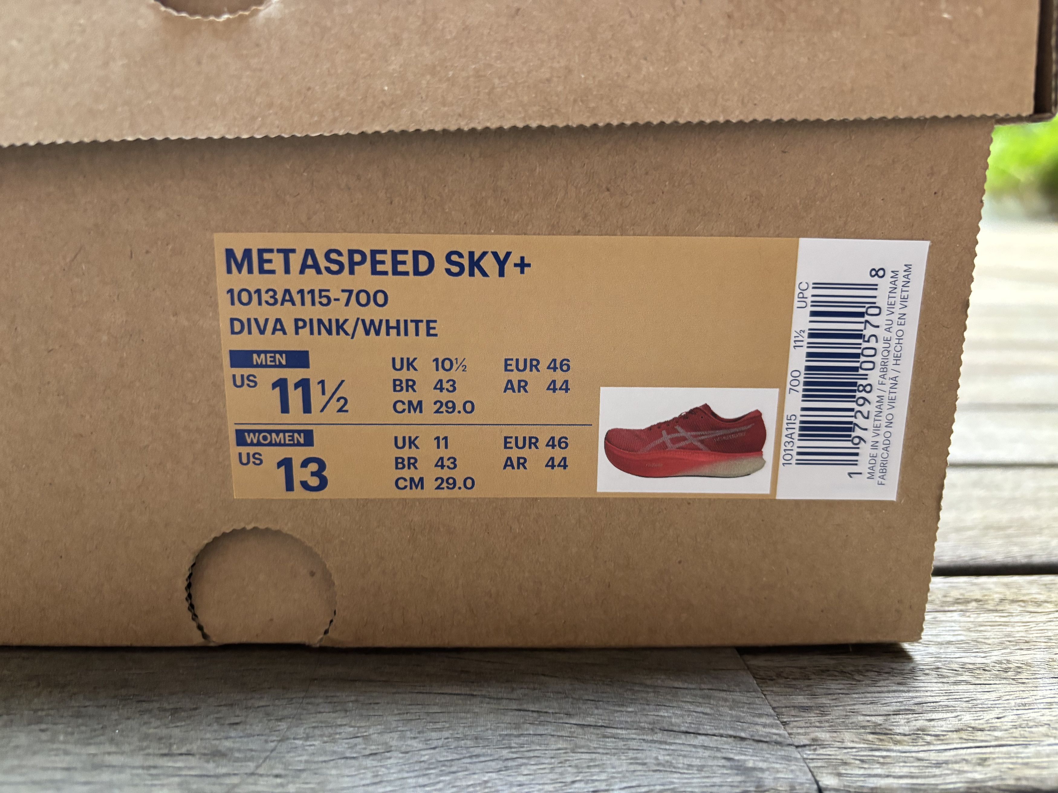 Asics ASICS METASPEED SKY+ 11.5M 29CM 46EUR Size US 11.5 / EU 44-45 - 7 Thumbnail