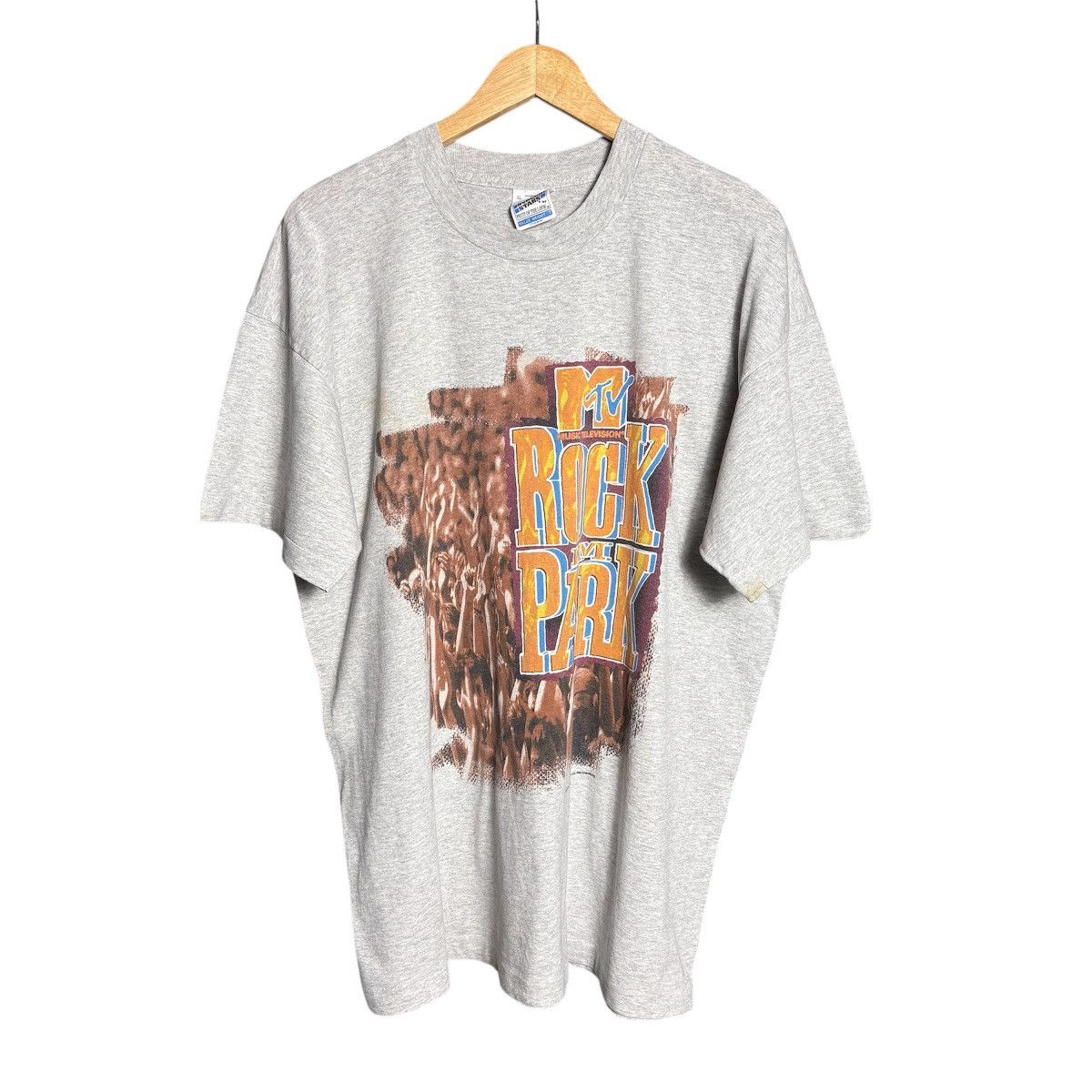 Mtv Vintage 90s Mtv Rock I’m Park Tour Music T-Shirt Size US XL / EU 56 / 4 - 1 Thumbnail