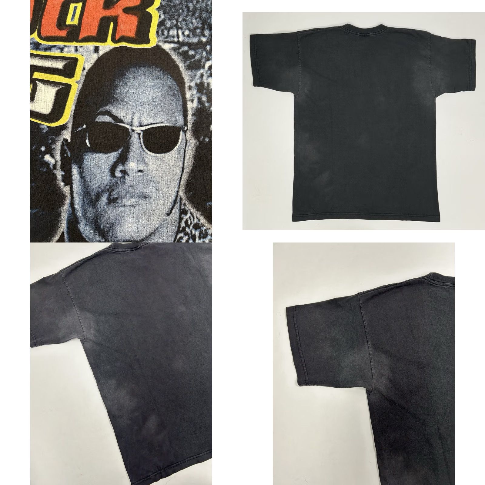 Vintage VINTAGE WWF The Rock Tee Large AOP Rare If You Smell What The Rocks Cooking Shirt Size US L / EU 52-54 / 3 - 9 Thumbnail