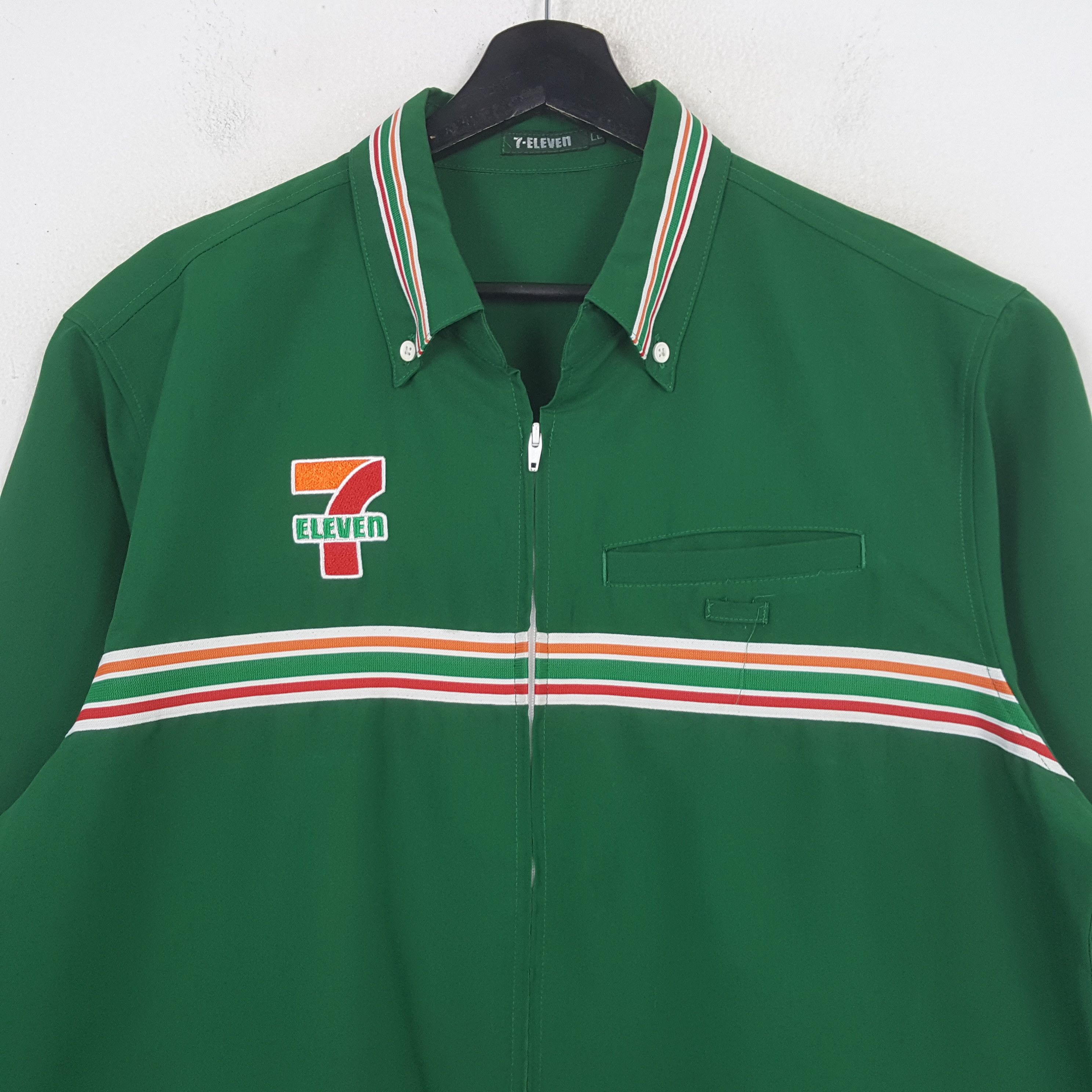 Vintage 7 Eleven Workwear Uniform Jacket C301N5 Size US L / EU 52-54 / 3 - 4 Thumbnail