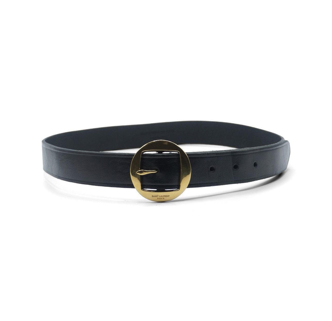 Saint Laurent Paris SAINT LAURENT By HEDI SLIMANE F/W 2016 Circle Belt 85 Size 32 - 1 Thumbnail