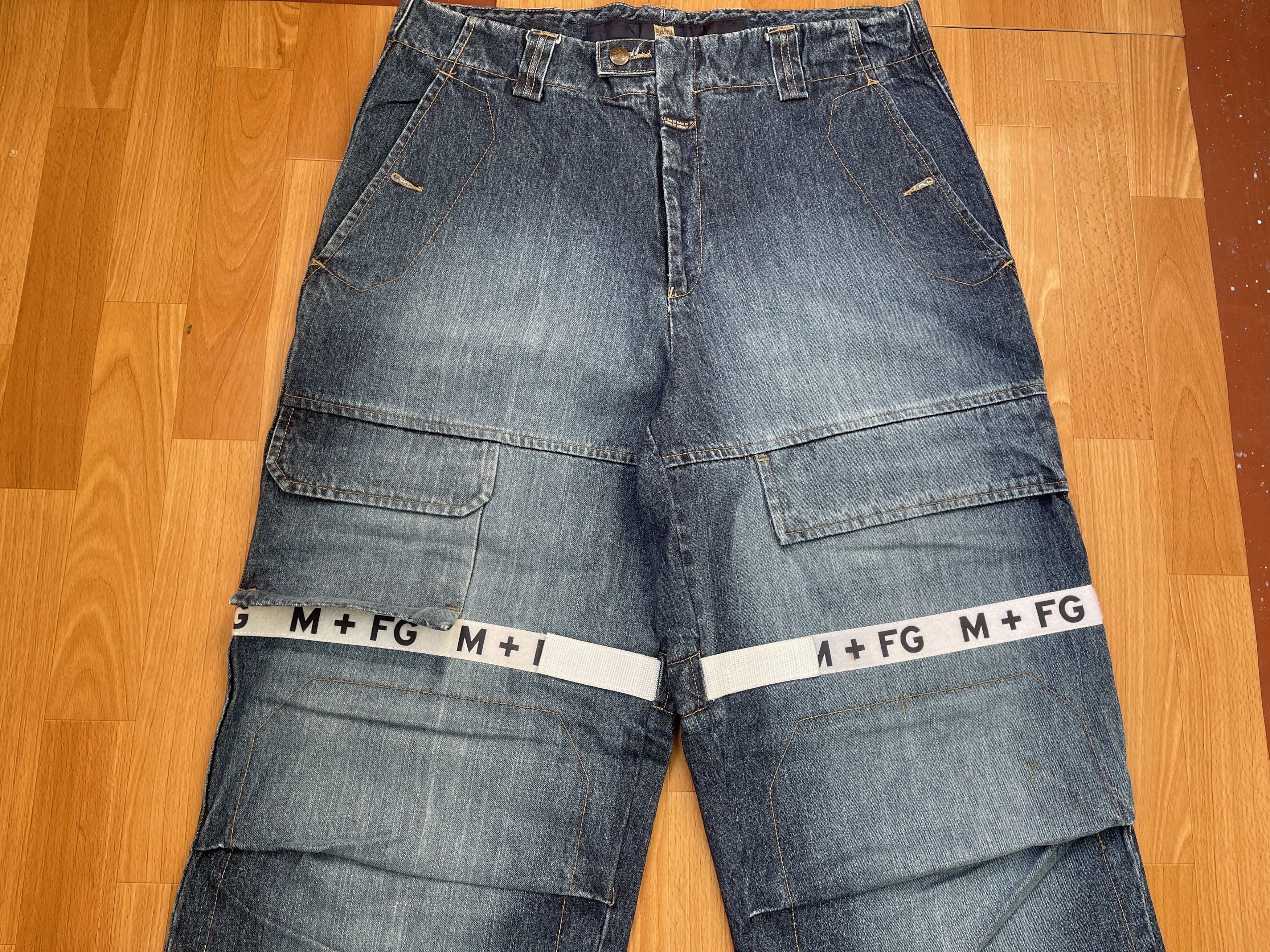 Marithe + Francois Girbaud Marithe Francois Girbaud jeans, vintage baggy 90s hip hop 36 Size US 36 / EU 52 - 3 Thumbnail