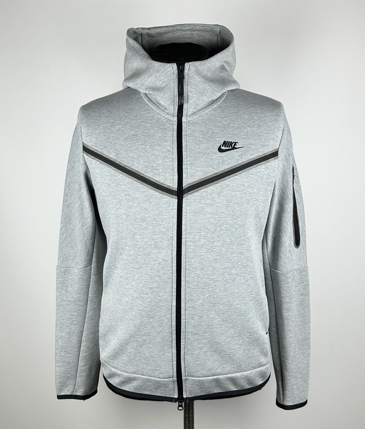 Nike Nike Tech Fleece Full Zip Men’s Hoodie Grey Size M Size US M / EU 48-50 / 2 - 1 Thumbnail