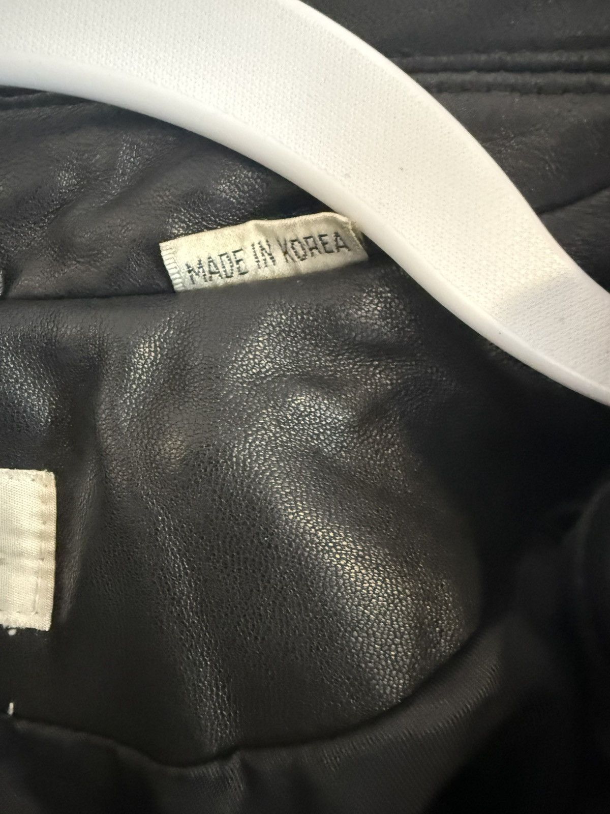 Calvin Klein Vintage 90s Calvin Klein Leather Coat Size M / US 6-8 / IT 42-44 - 6 Thumbnail