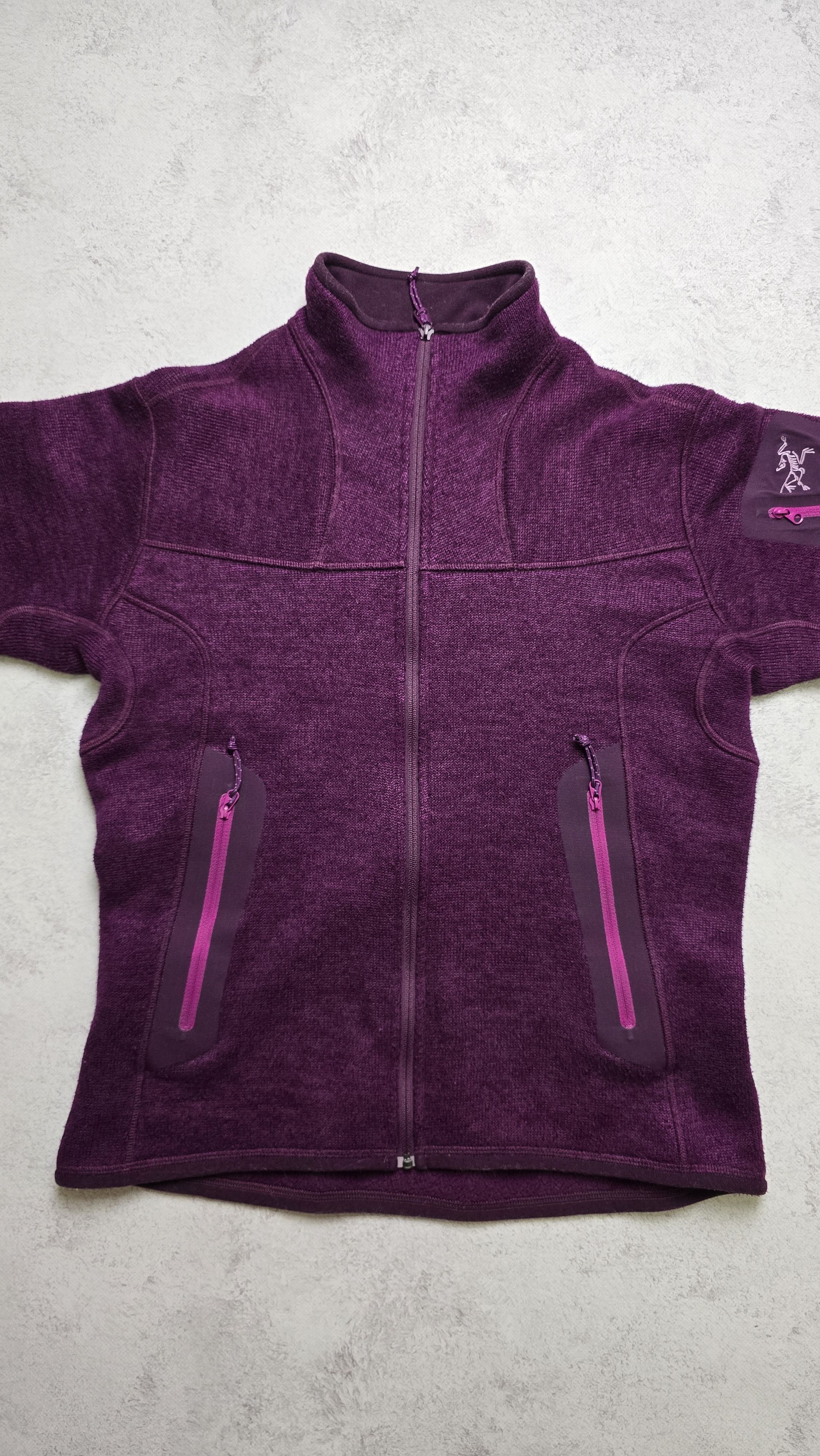 Arc'teryx Arc'teryx Covert Full Zip Knit Fleece Purple Jacket Size M / US 6-8 / IT 42-44 - 6 Thumbnail