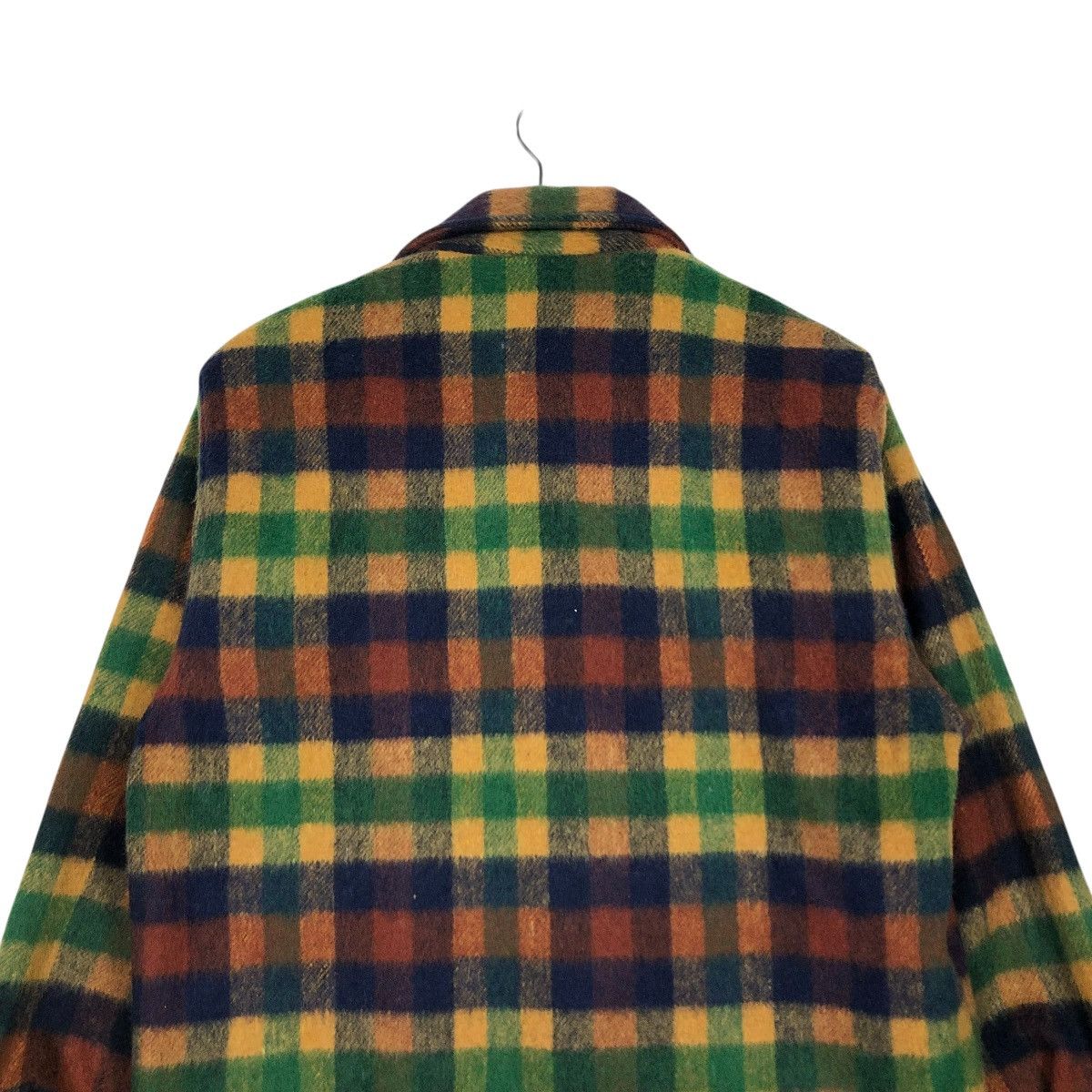 Japanese Brand 🔥VINTAGE WOOL CHORE JACKET TARTAN UNBRANDED ISSEY MIYAKE Size US M / EU 48-50 / 2 - 11 Thumbnail