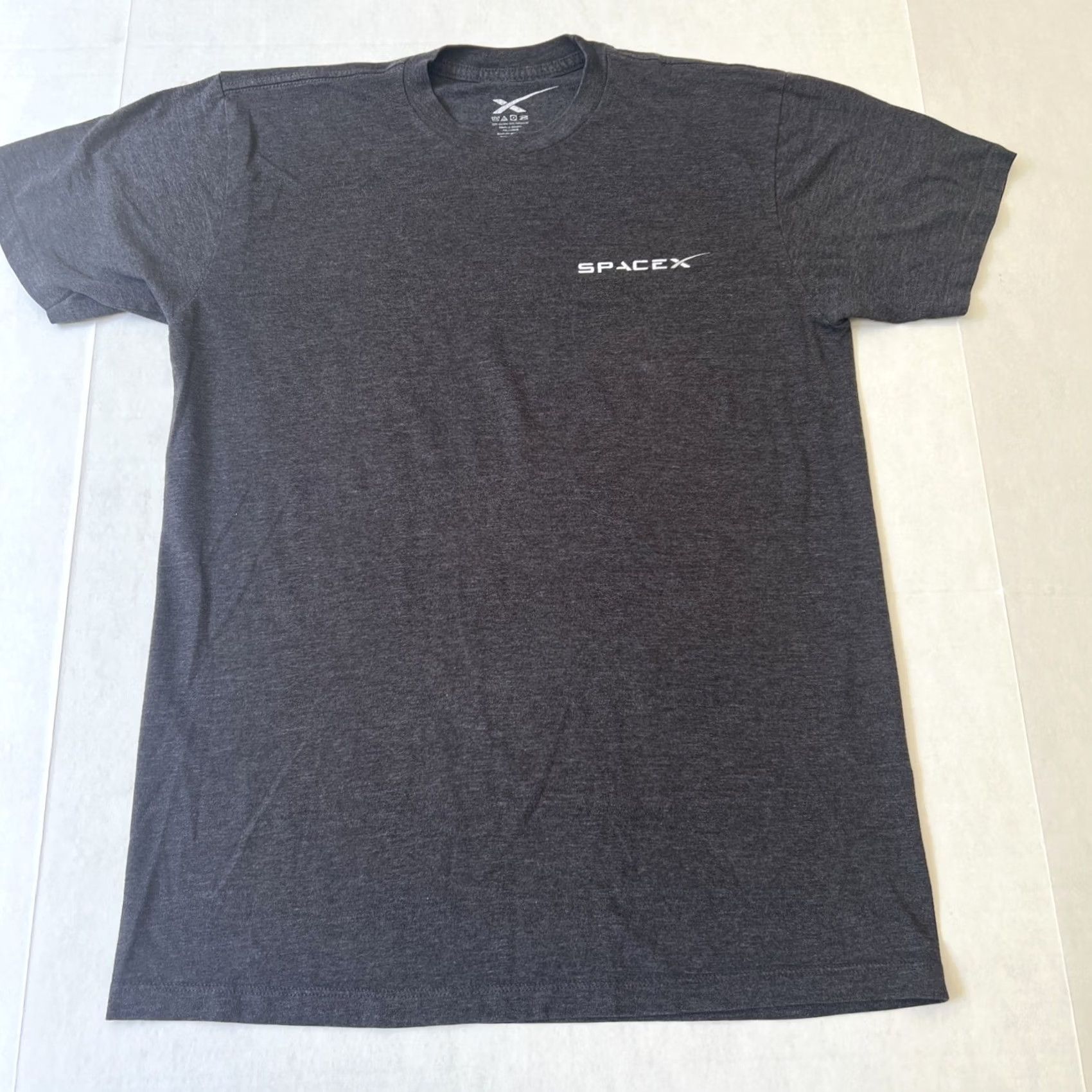 Vintage VINTAGE SpaceX Shirt Space Gray Graphic Print Crew Neck Short Sleeve Unisex Adults Medium Size US M / EU 48-50 / 2 - 3 Thumbnail