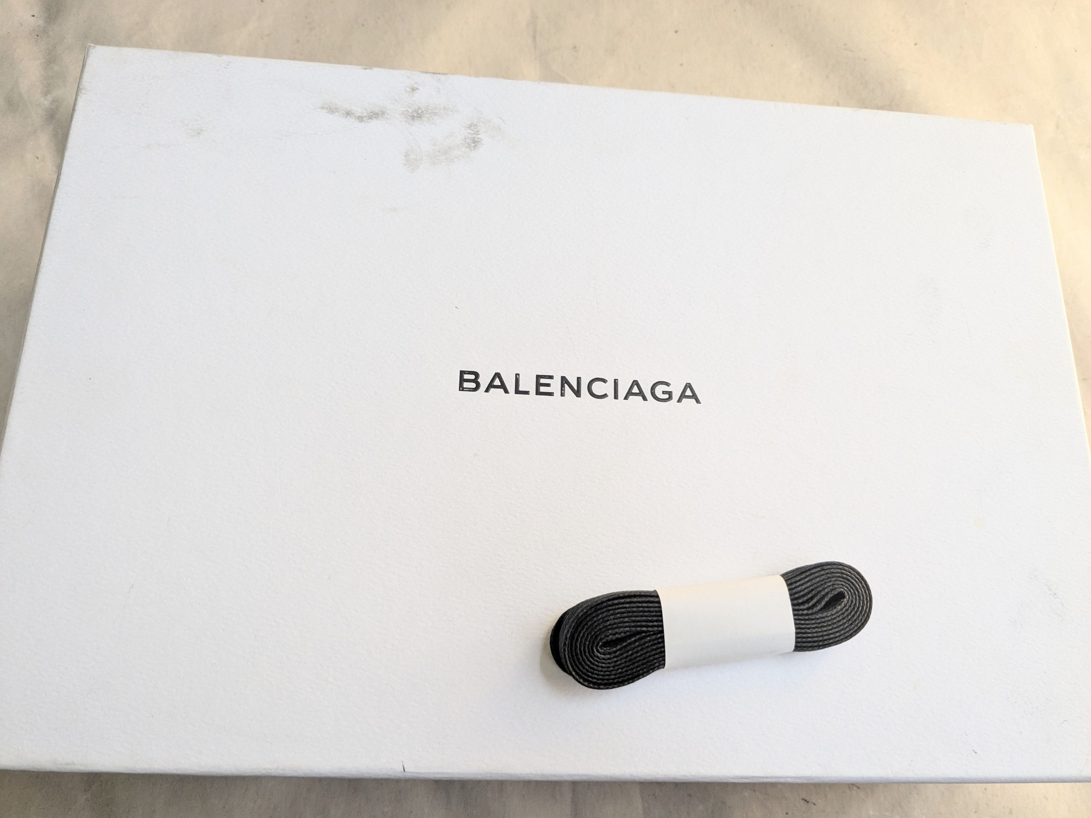 Balenciaga Balenciaga Arena Black 12 Leather High Tops Sneakers Size US 12 / EU 45 - 18 Thumbnail