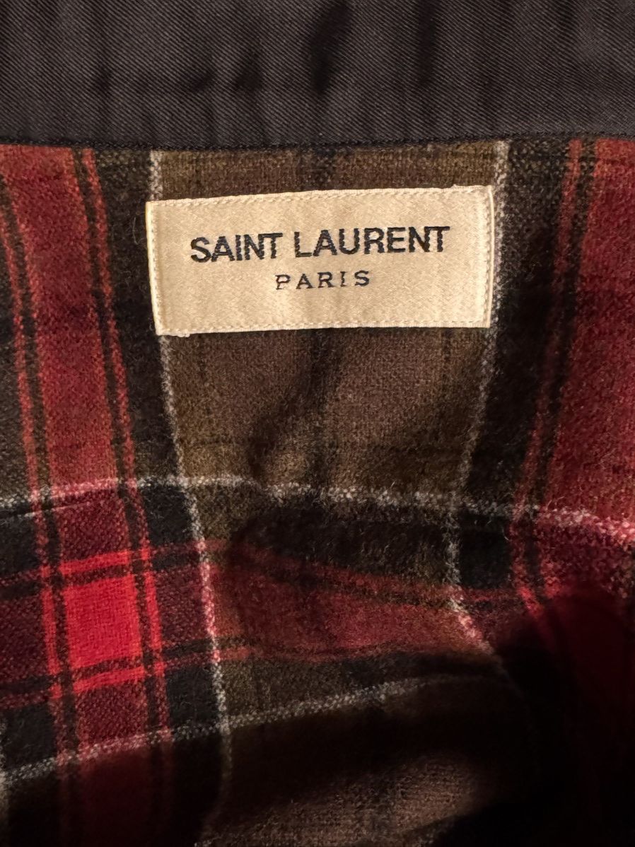 Saint Laurent Paris Saint Laurent Paris 2013 FW flannel Hedi Slimane Size US XS / EU 42 / 0 - 10 Thumbnail