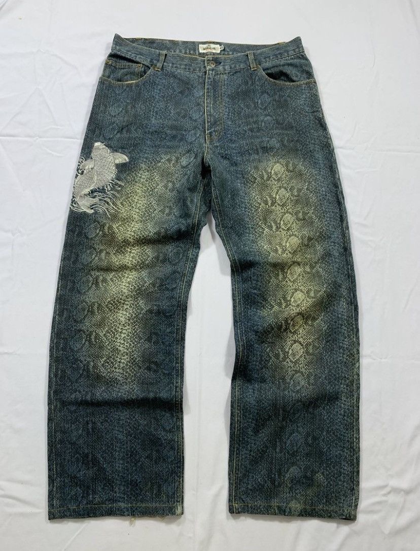 Karakuri Tamashii Rare Karakuri Tamashi snack python Denim jeans Size US 38 / EU 54 - 2 Thumbnail