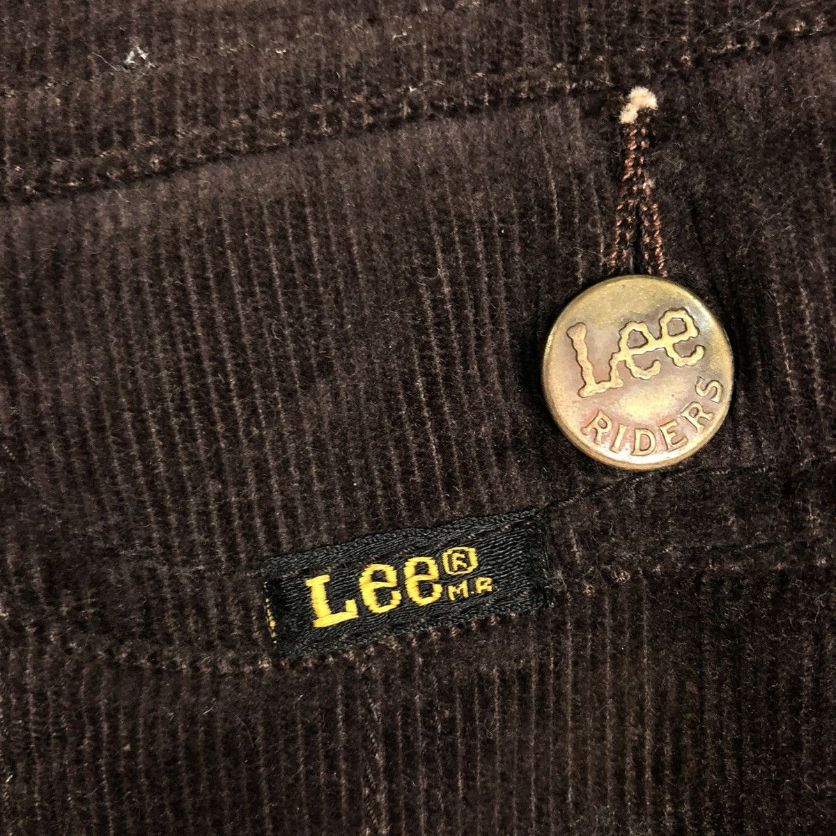 Lee × Vintage 🔥VINTAGE TRUCKER BIKER JACKET CORDUROY LEE RIDERS Size US M / EU 48-50 / 2 - 19 Thumbnail