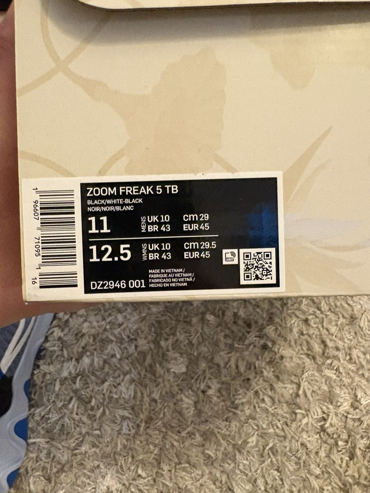 Nike Zoom Freak 5 TB Size US 11 / EU 44 - 8 Thumbnail