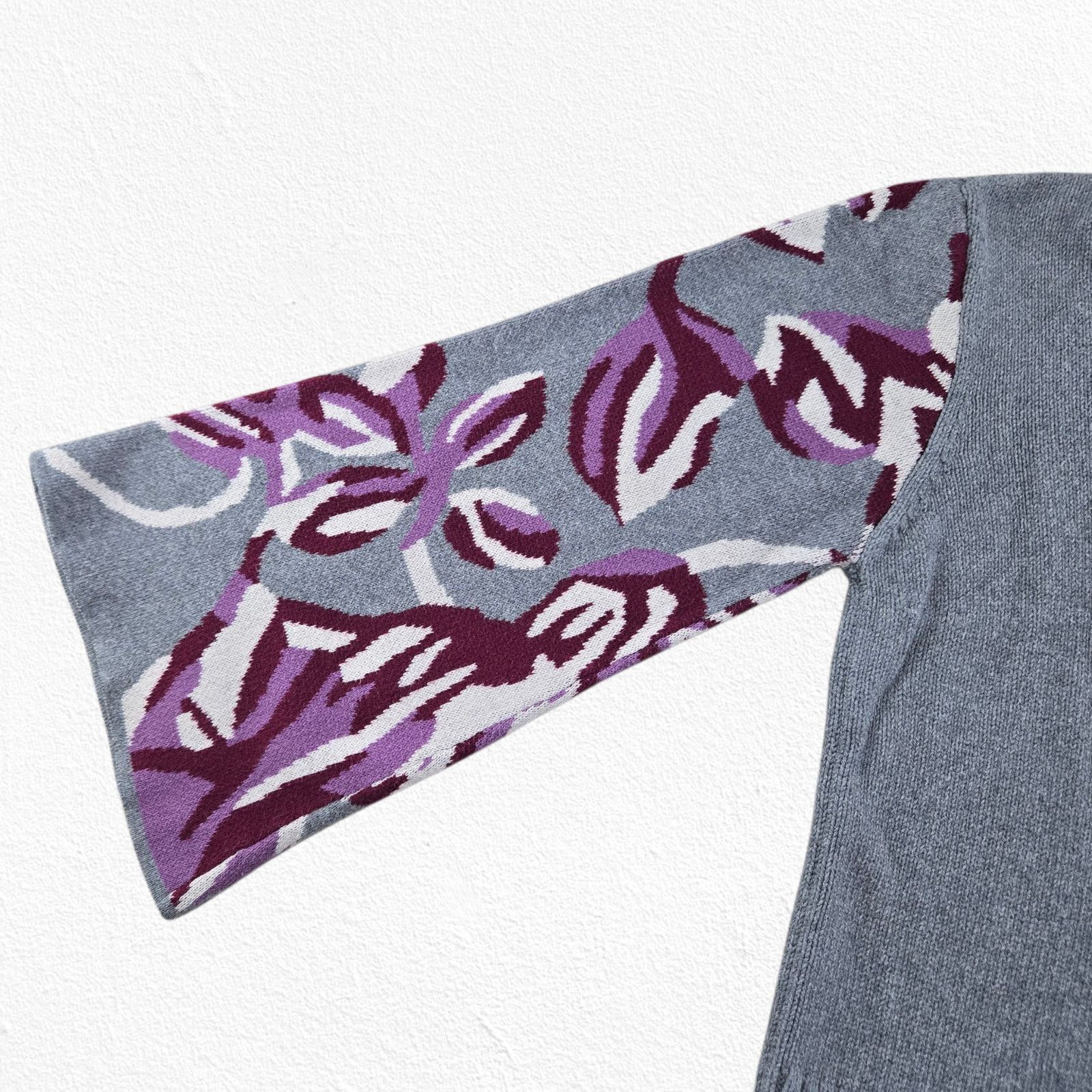 Other Floral Bell Sleeve Turtleneck Pullover Sweater Size Medium Size M / US 6-8 / IT 42-44 - 10 Thumbnail
