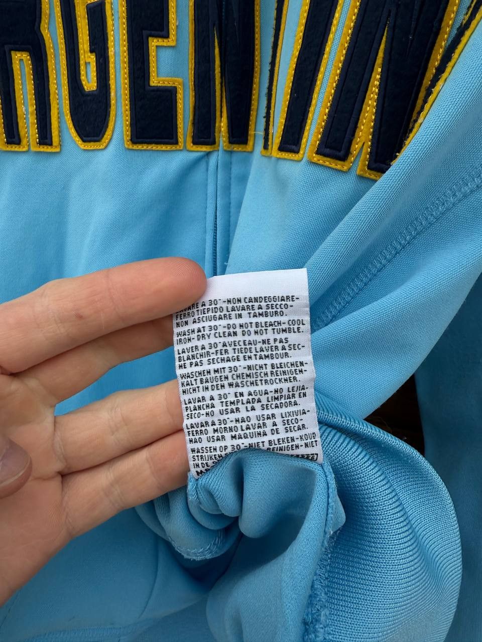 Kappa Vintage Kappa Argentina Football Jacket Soccer Track Top Zip Size US M / EU 48-50 / 2 - 7 Thumbnail
