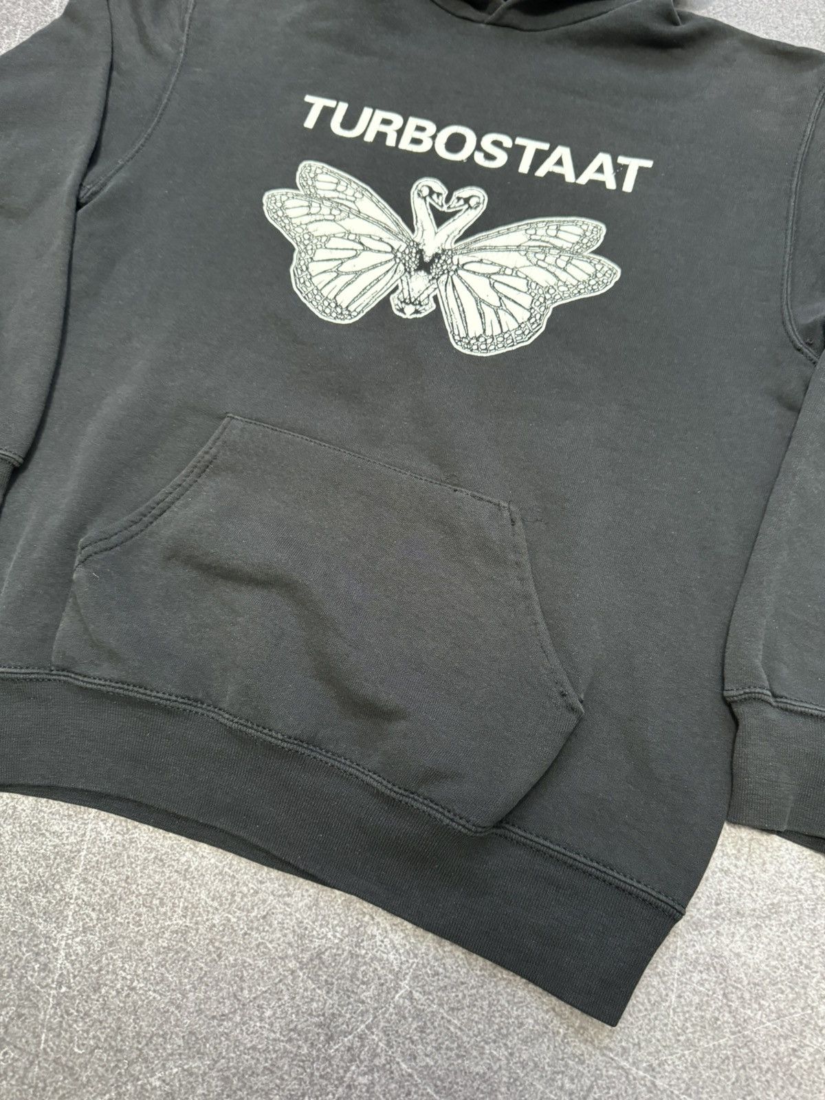 Vintage Vintage TURBOSTAAT Band Punk Rock Hoodie Rare Size US M / EU 48-50 / 2 - 11 Thumbnail