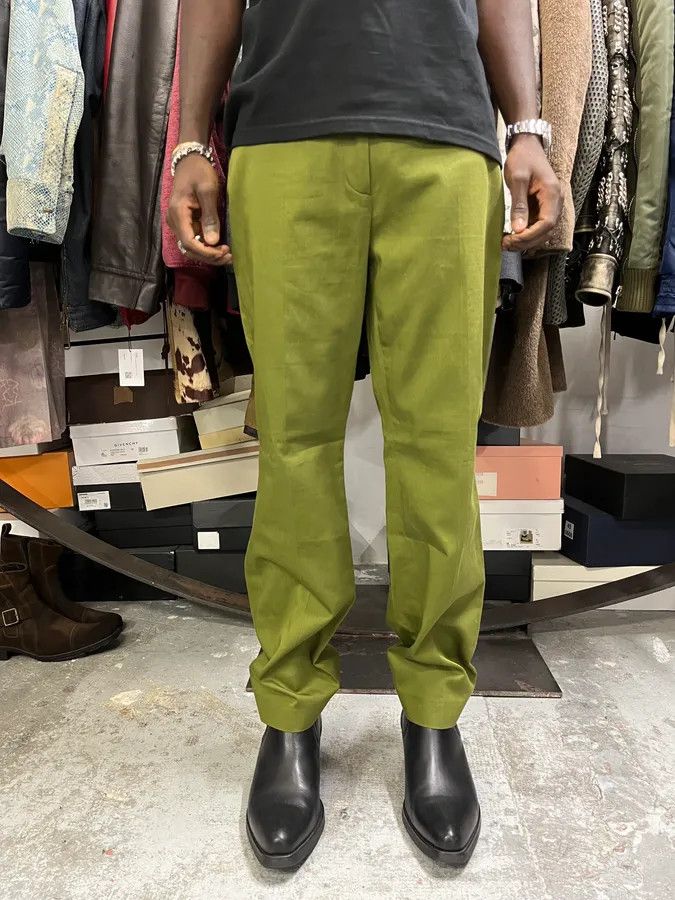 Givenchy Givenchy Olive Casual Regular Pants Size US 31 - 1 Thumbnail