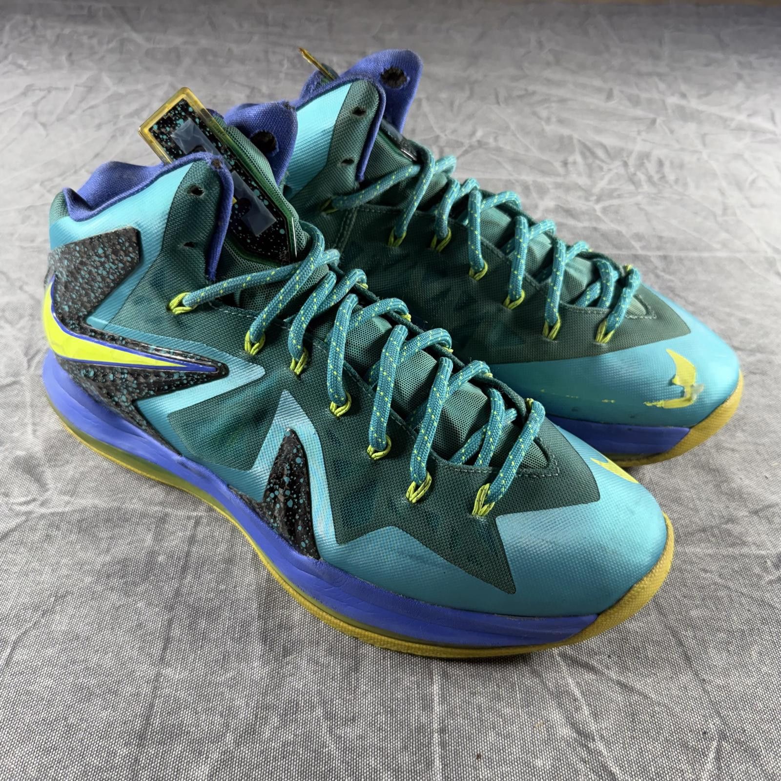 Nike Nike Shoes Men's 9.5 Teal Lebron 10 PS X Elite Supereo Pack Size US 9.5 / EU 42-43 - 1 Thumbnail