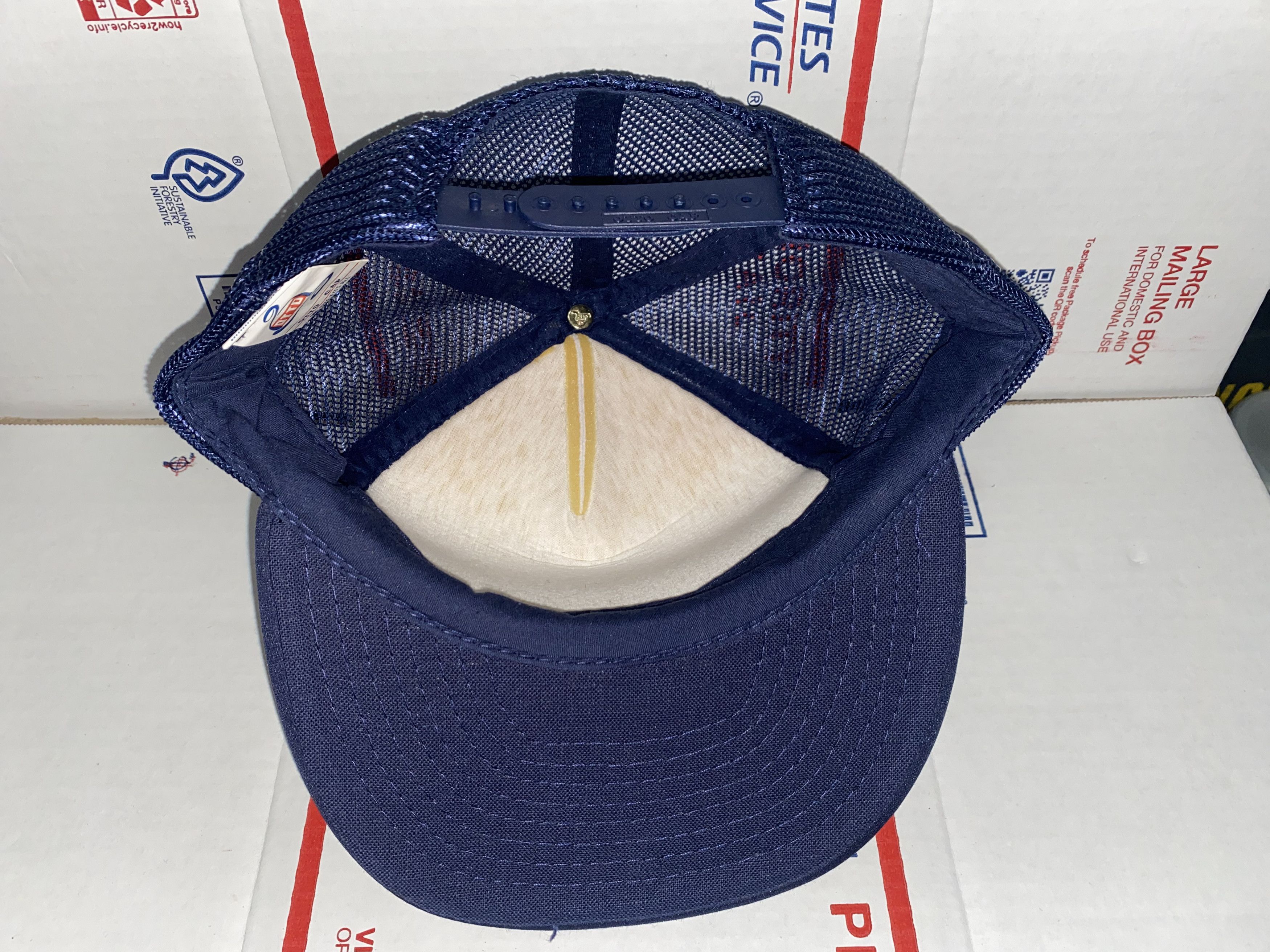 Otto park Development corp general Contractor vtg Trucker Hat Cap Size ONE SIZE - 3 Thumbnail