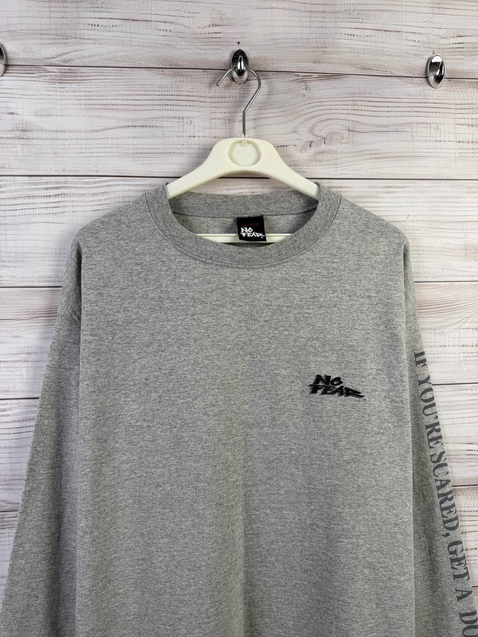 No Fear Vintage Y2K No Fear Longsleeve Graphic Tee Dog Size US M / EU 48-50 / 2 - 4 Thumbnail