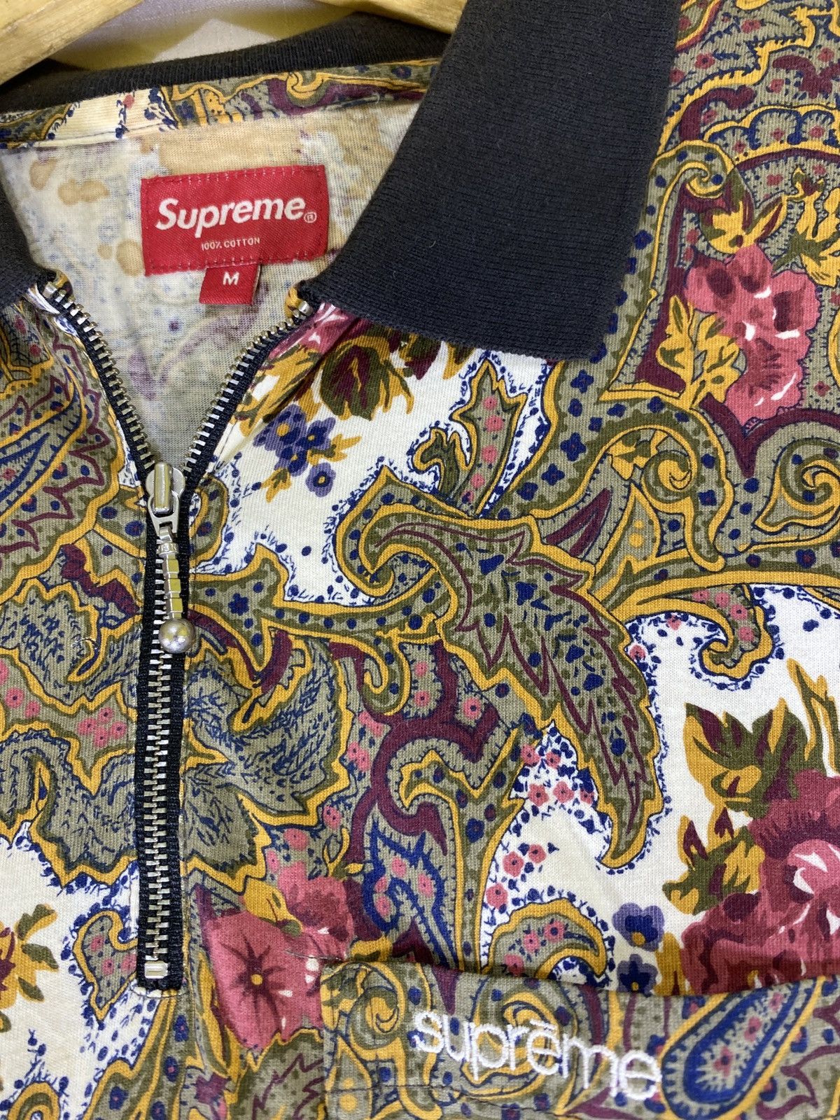 Supreme bandana quarter zip Size US M / EU 48-50 / 2 - 3 Thumbnail