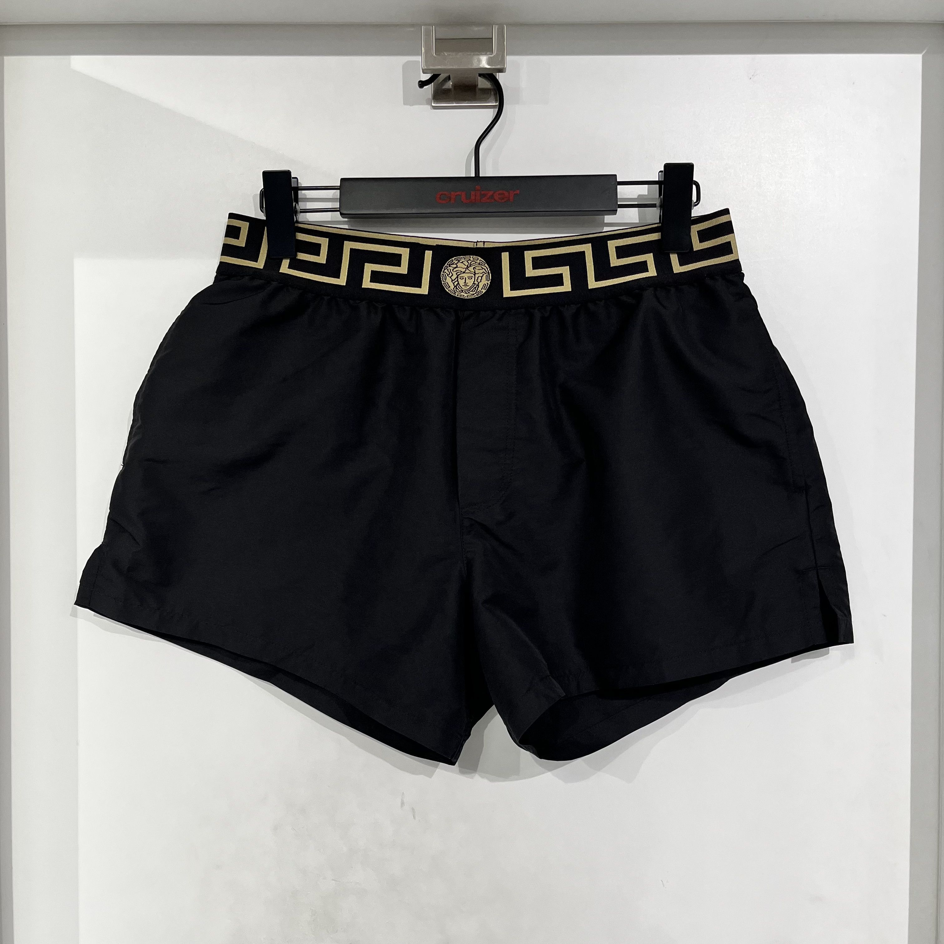 Versace Versace Greca Border Swim Shorts Black Size US 32 / EU 48 - 1 Thumbnail