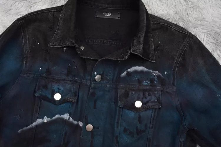Amiri Amiri starry denim jacket-2506 Size US XL / EU 56 / 4 - 3 Thumbnail