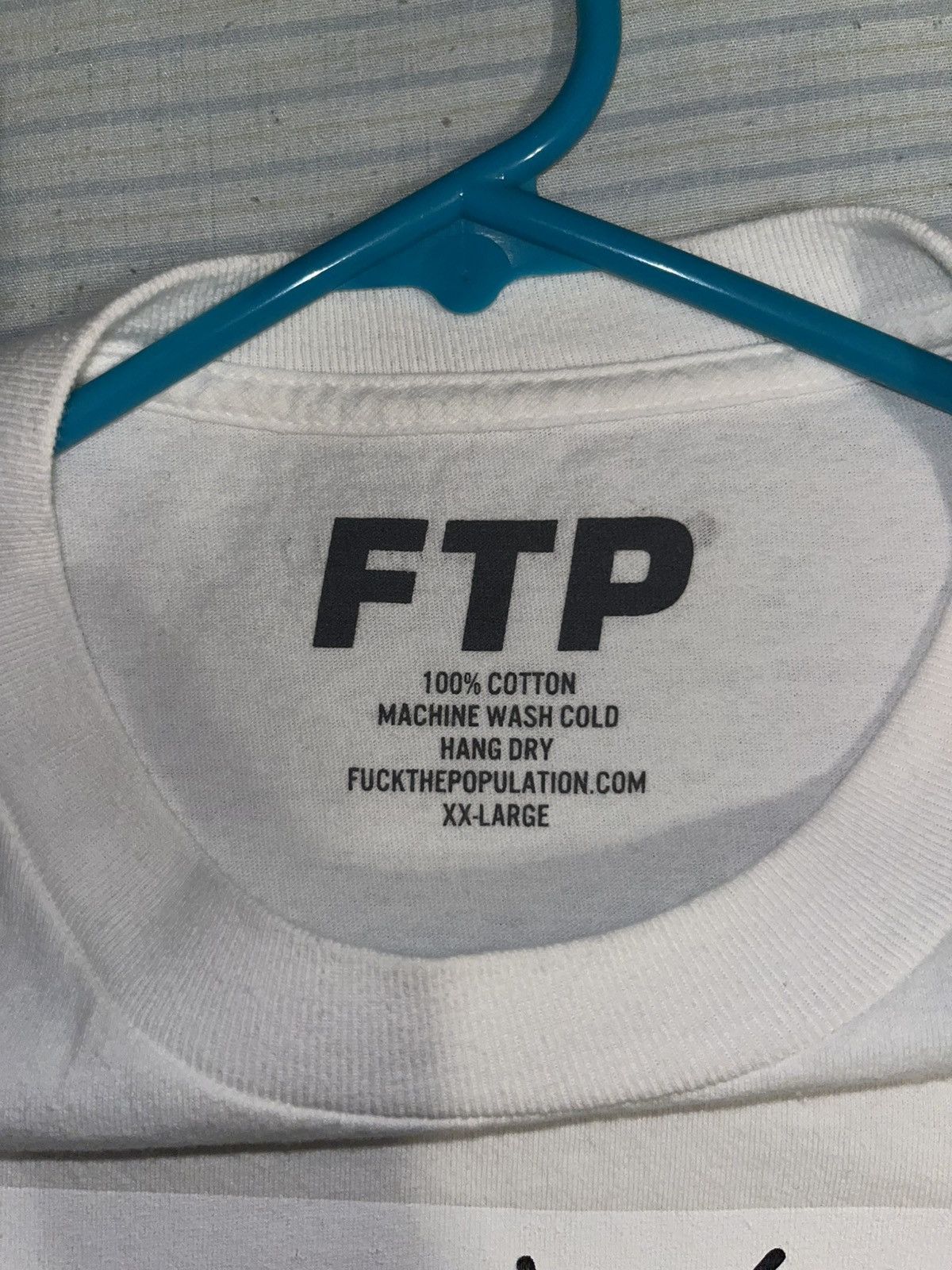 Fuck The Population FTP RIP Fredo Tee Size US XXL / EU 58 / 5 - 4 Thumbnail