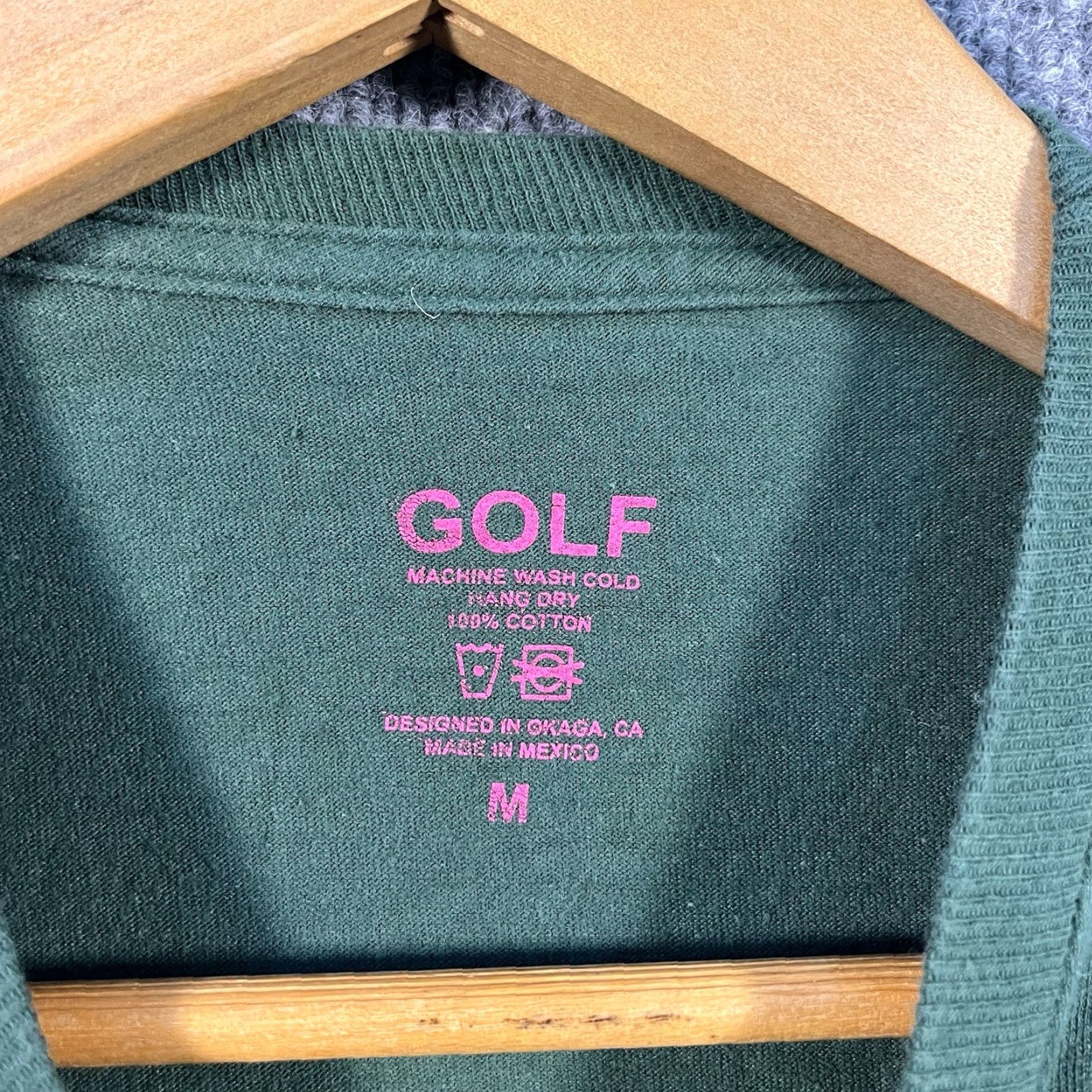 Odd Future VINTAGE GOLF Mens Logo T Shirt M Green Tyler The Creator Odd Future RARE Size US M / EU 48-50 / 2 - 3 Thumbnail