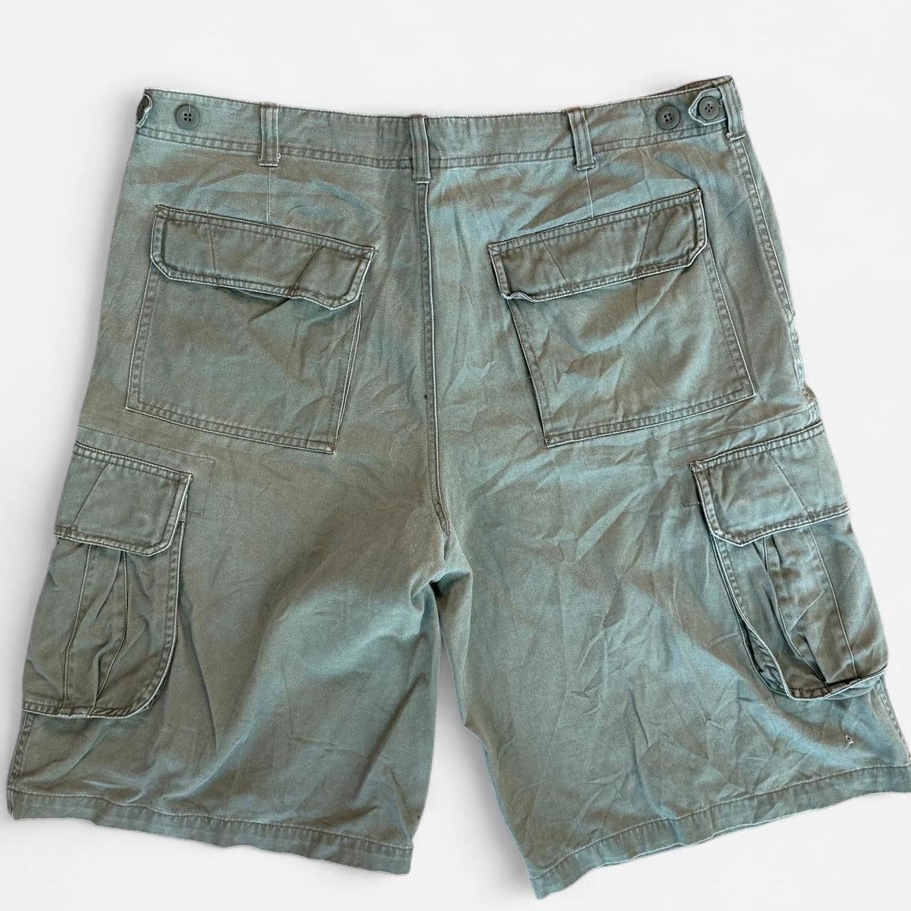 Other Steve & Barry's Men's green khaki Shorts Size US 38 / EU 54 - 2 Thumbnail
