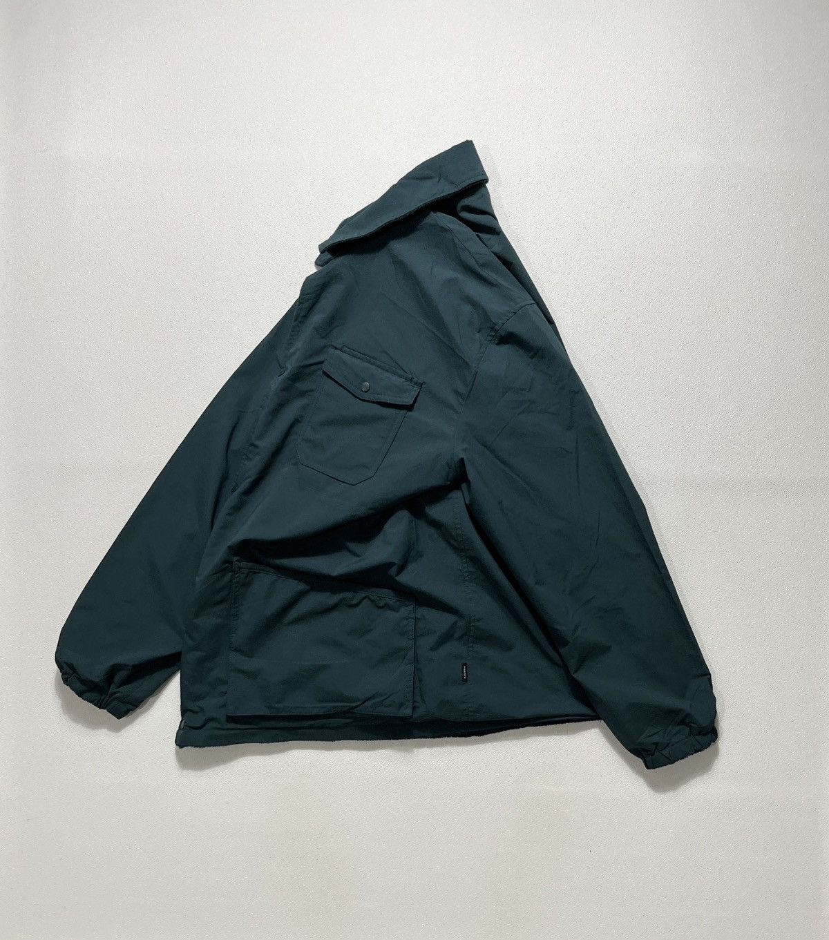 Beams Plus Fuwatech Reversible Shirt Jacket Blue Green Size US L / EU 52-54 / 3 - 3 Thumbnail