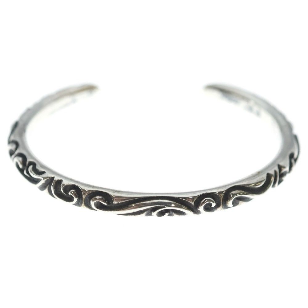 Chrome Hearts CHROME HEARTS SCROLL BAND BANGLE BRACELET Size ONE SIZE - 1 Thumbnail