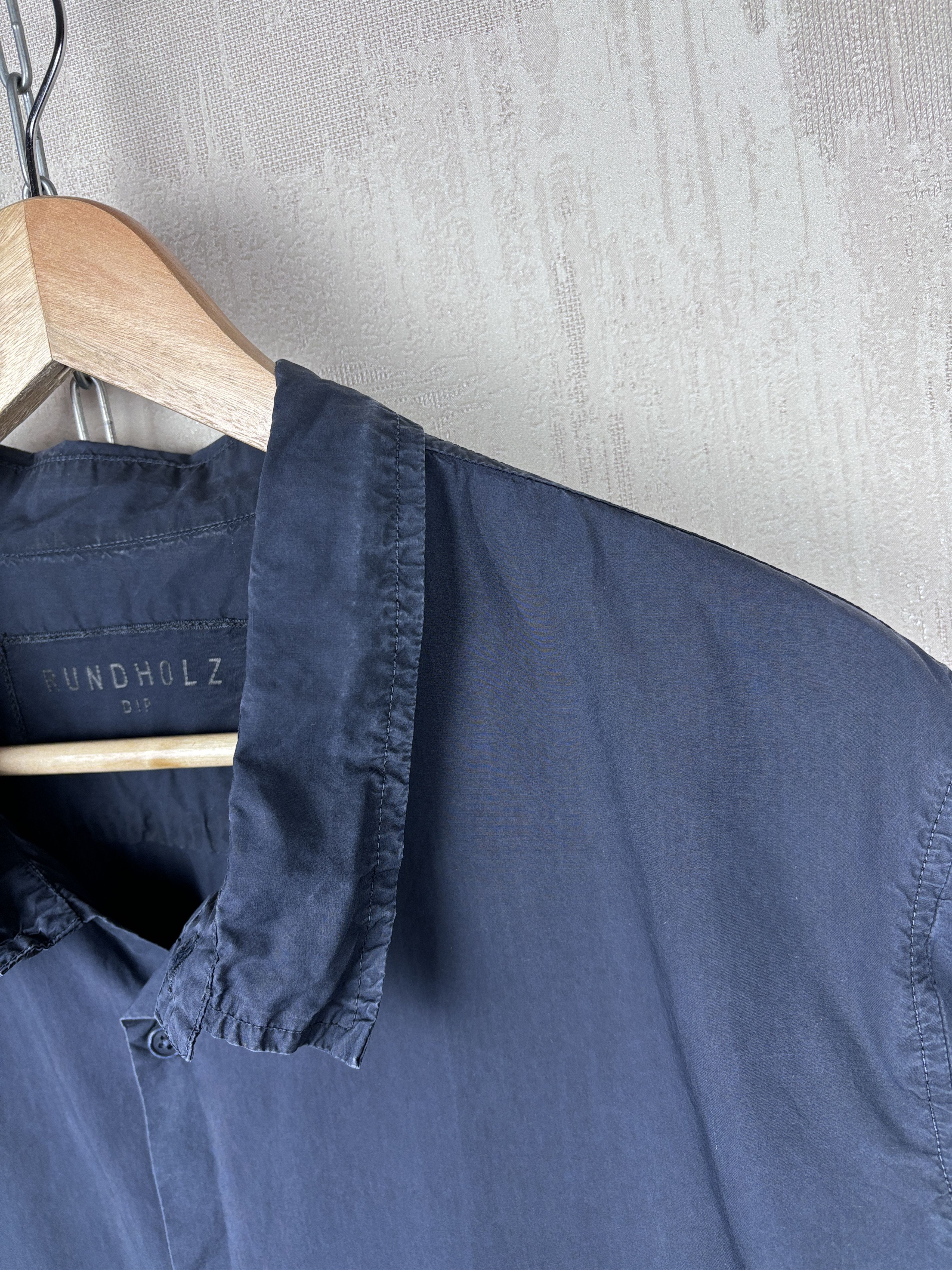 Rundholz Rundholz Dip Long Sleeve Shirt Faded Color Navy Blue Size US L / EU 52-54 / 3 - 7 Thumbnail