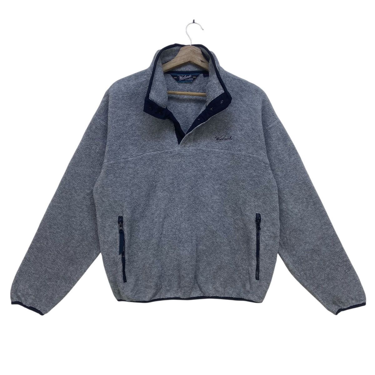 Woolrich Woolen Mills Vintage Woolrich Fleece Jacket Size US S / EU 44-46 / 1 - 1 Thumbnail