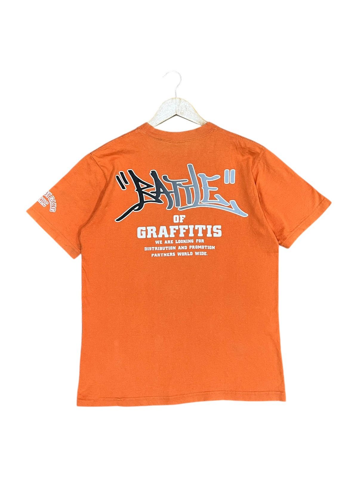 JNCO × Vintage Crazy Y2k 🔥 Bobby Gang Battle of Graffiti Shirt Size US M / EU 48-50 / 2 - 3 Thumbnail