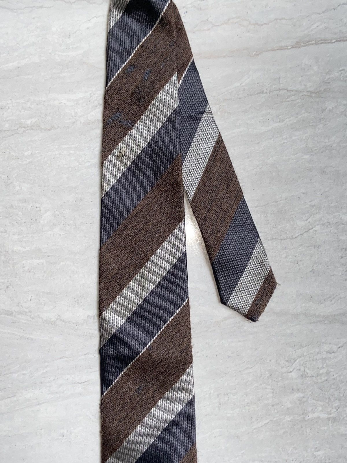 Issey Miyake IM Issey Miyake Striped Tie Size ONE SIZE - 10 Thumbnail