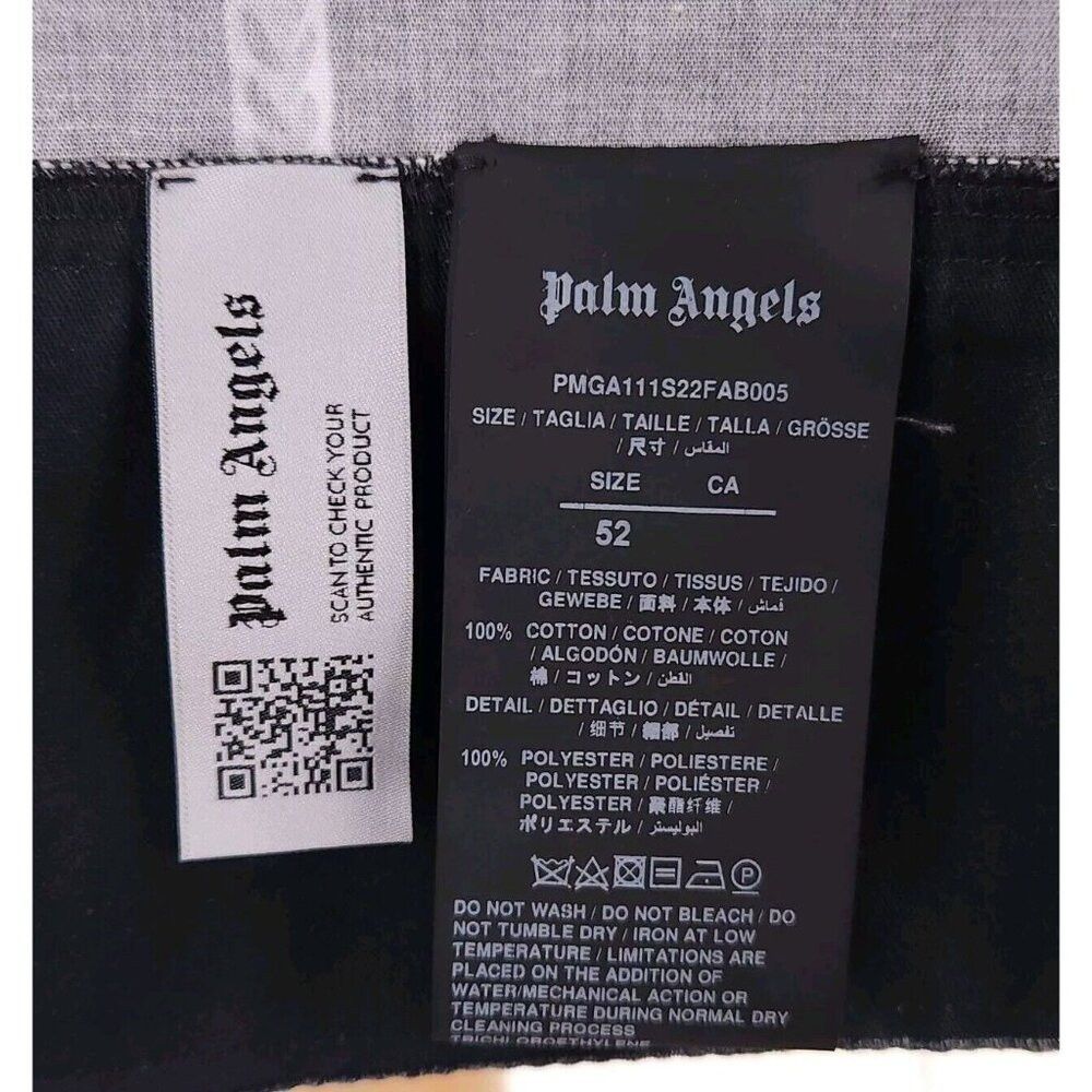 Palm Angels Palm Angels Allover Palm Print Pullover Shirt Size 52 XL Size US XL / EU 56 / 4 - 9 Thumbnail