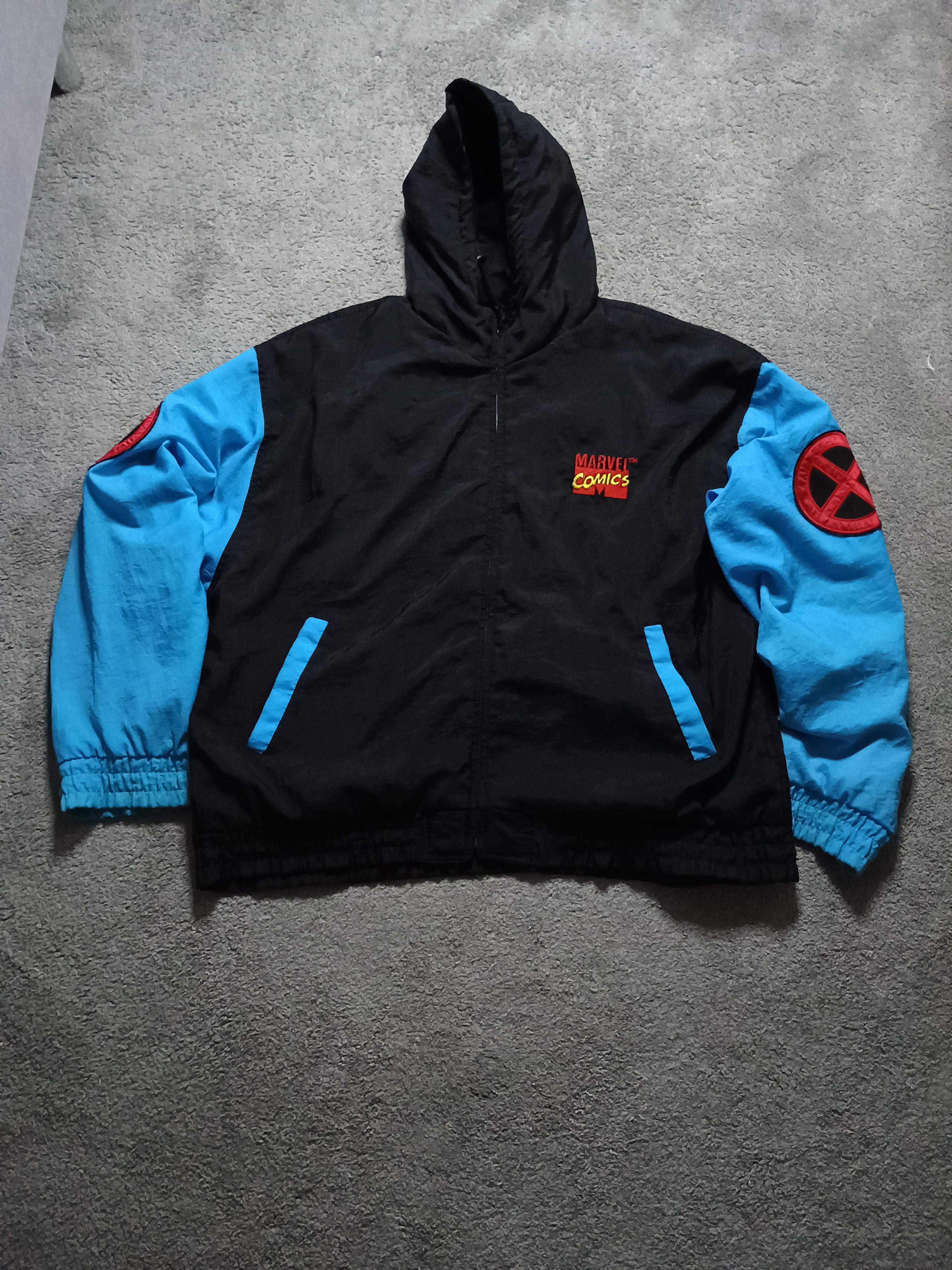 Marvel Comics × Vintage Marvel Comics Windbreaker Jump Sportswear Wolverine X-Men Size US XXL / EU 58 / 5 - 3 Thumbnail
