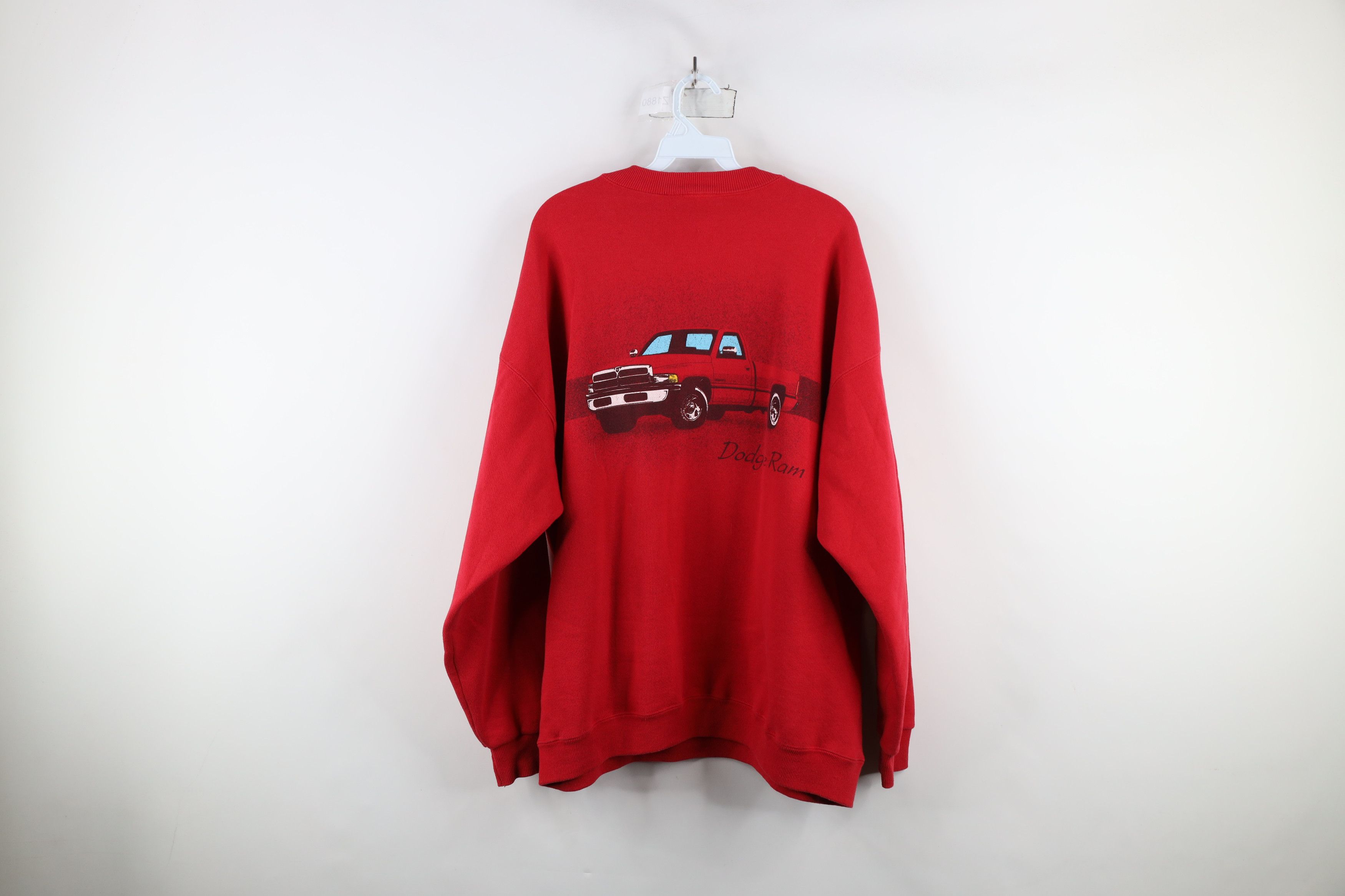 Vintage Vintage 90s Spell Dodge Ram Truck Crewneck Sweatshirt USA Size US XXL / EU 58 / 5 - 12 Thumbnail