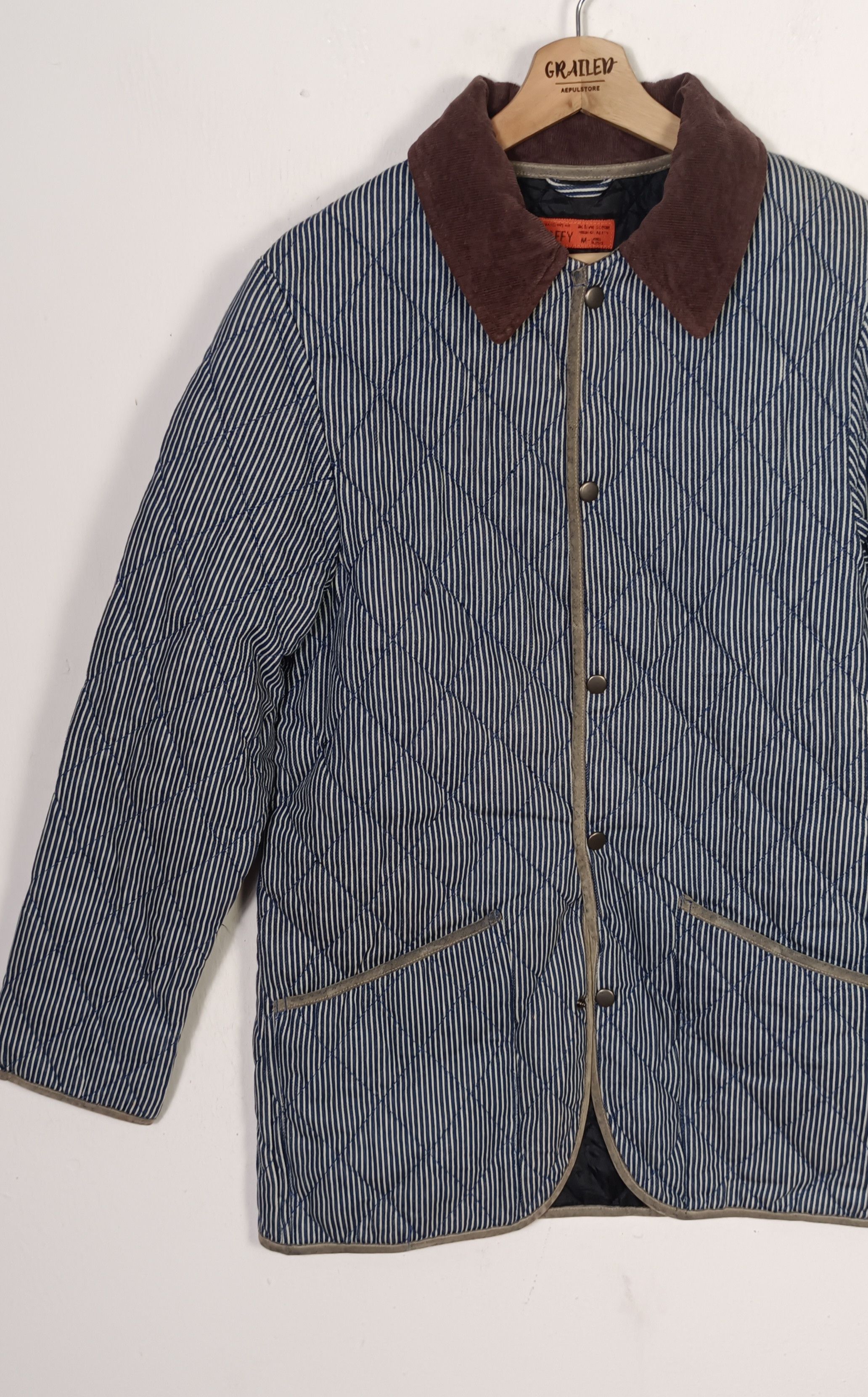 Japanese Brand × Vintage Baffy Hickory Lined Button Chore Jacket Size US M / EU 48-50 / 2 - 4 Thumbnail