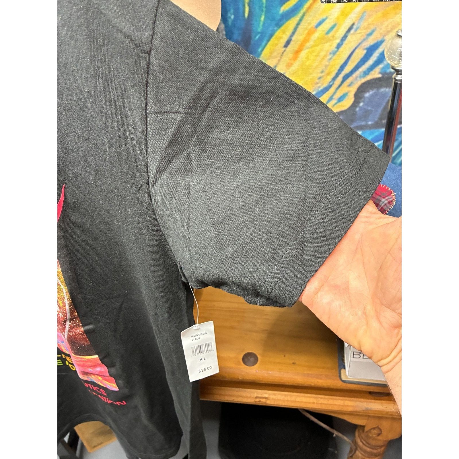 Akademiks Akademiks NASA Graphic T-Shirt XL Black Space Galaxy Tee Size US XL / EU 56 / 4 - 12 Thumbnail
