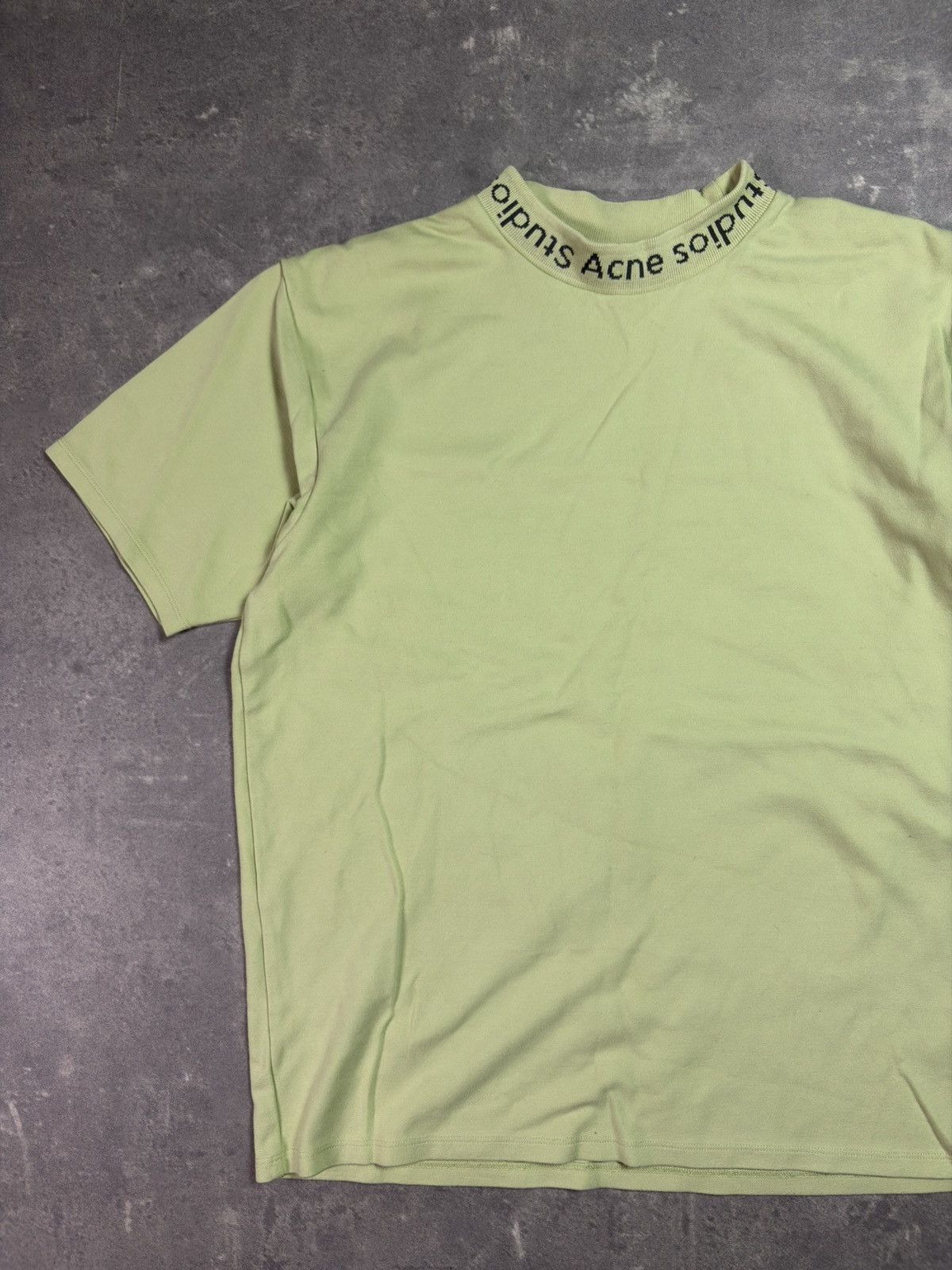 Acne Studios Acne Studios Logo Collar Slim Tee S M Size US XS / EU 42 / 0 - 3 Thumbnail