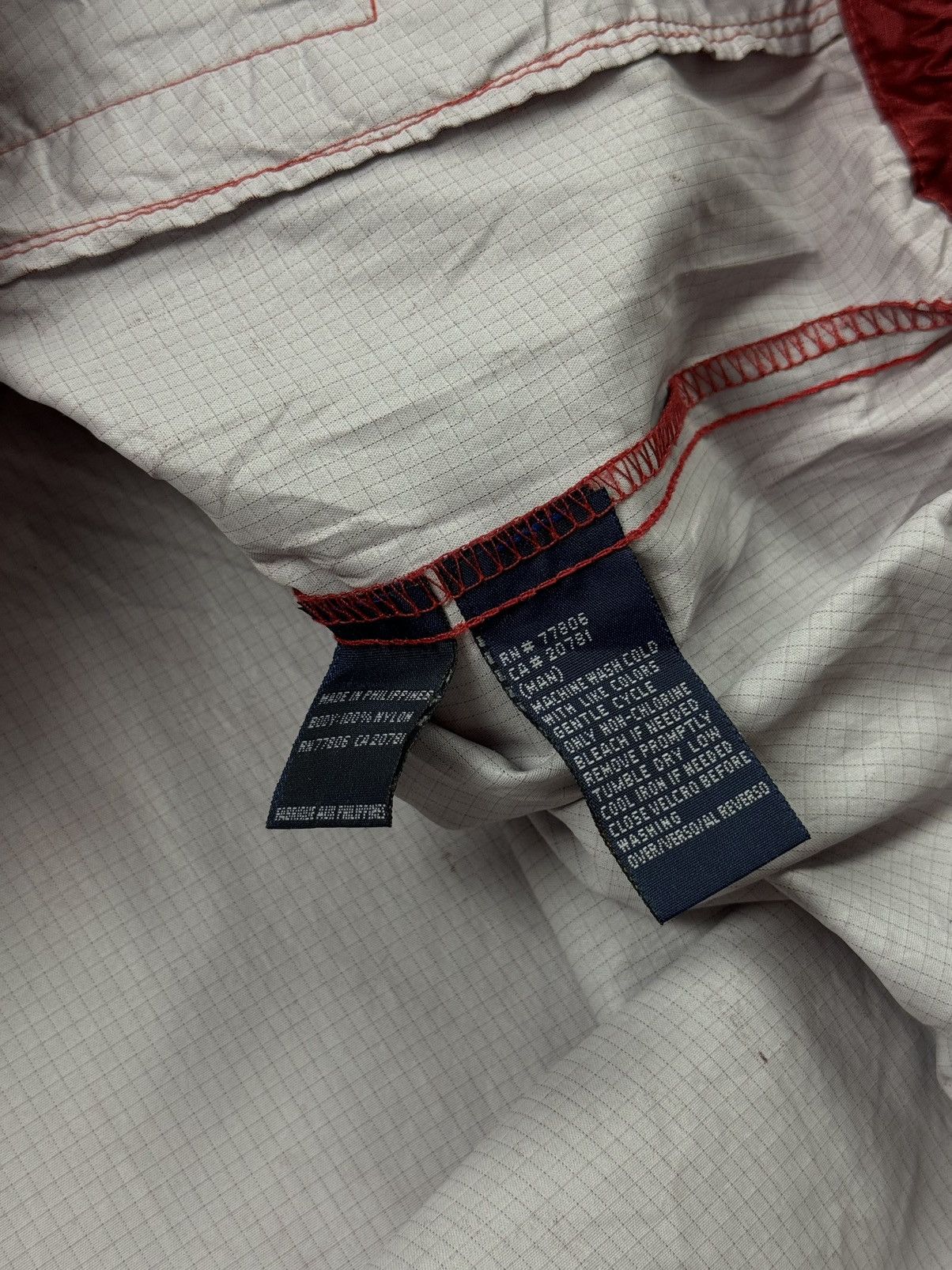Tommy Hilfiger Vintage Tommy Hilfiger Red Anorak Jacket Size US XL / EU 56 / 4 - 18 Thumbnail