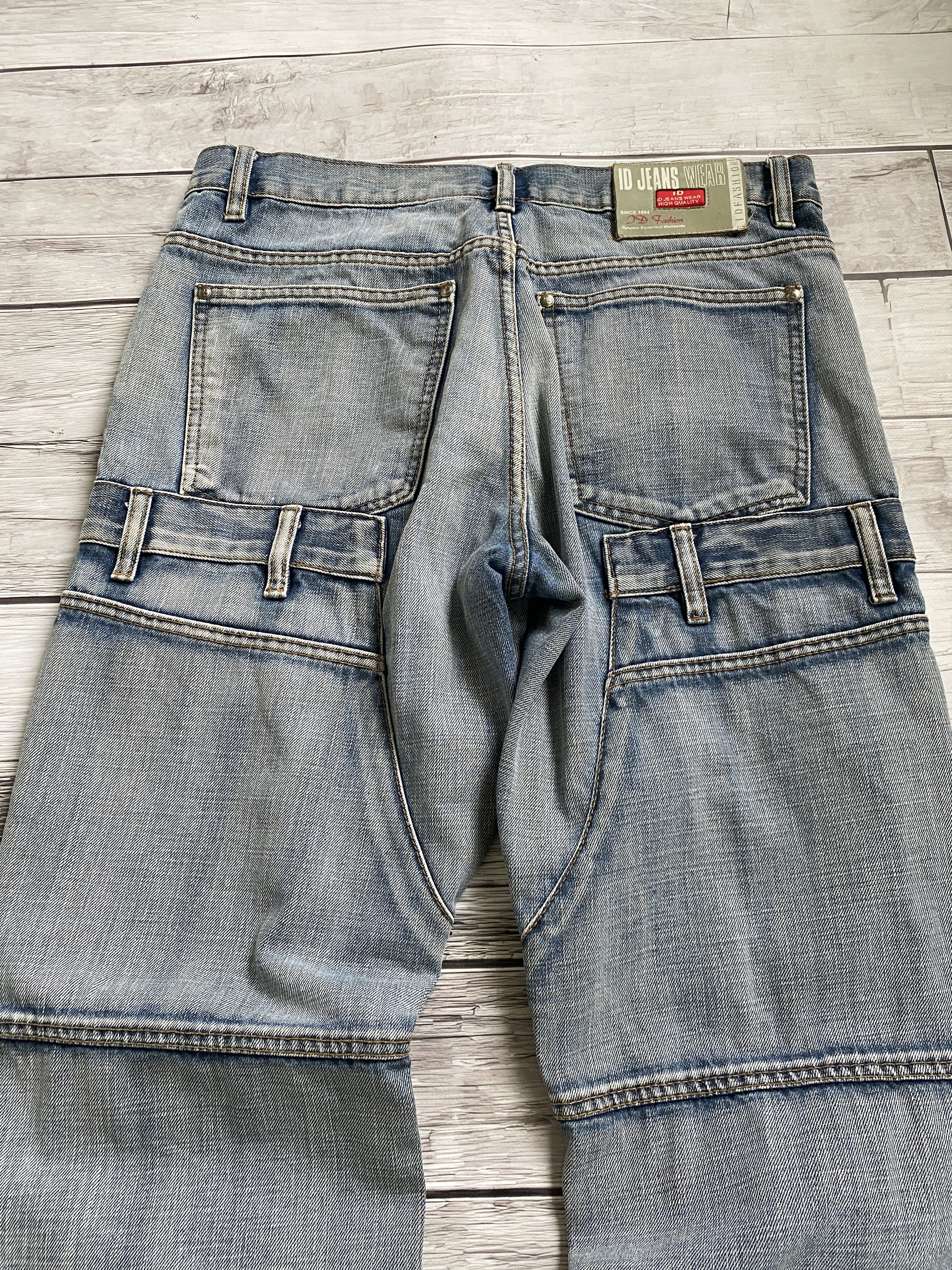 Other Vintage Rick Owens Junya Watanabe Style Distressed Jeans Size US 32 / EU 48 - 6 Thumbnail