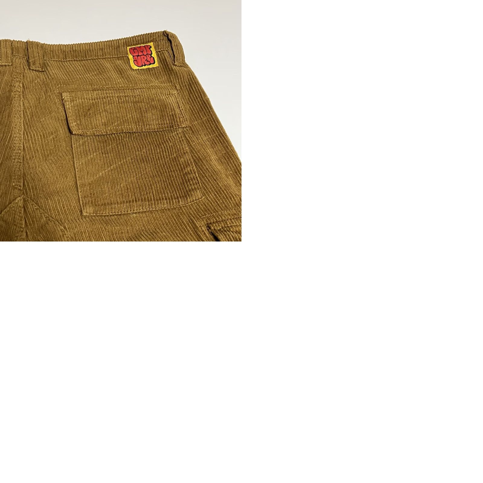 Empyre Empyre Corduroy Cargo Pants Mens 32 Brown Straight Cargo Pocket 5-Pocket Relaxed Vintage: No Size US 32 / EU 48 - 9 Thumbnail