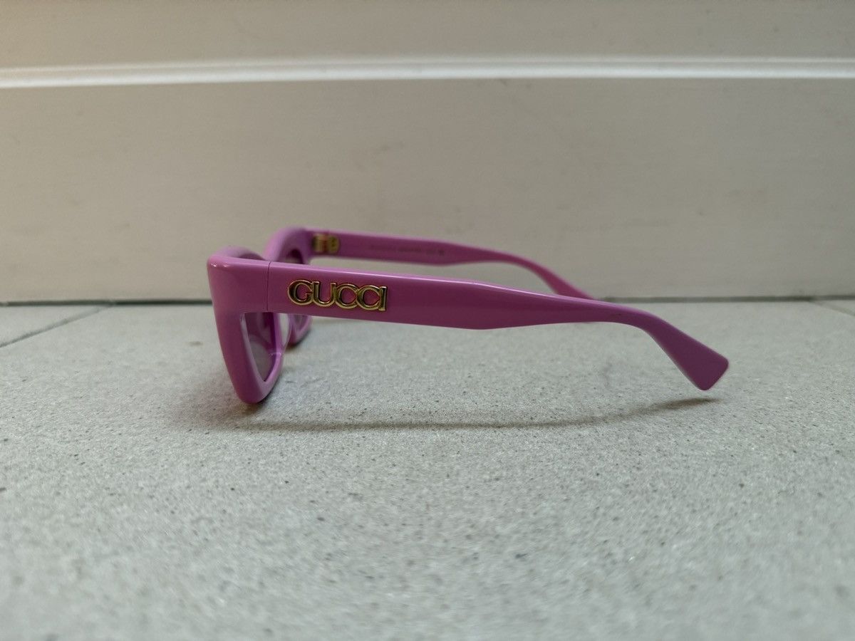Gucci Gucci rectangle frame pink sunglasses Size ONE SIZE - 3 Thumbnail