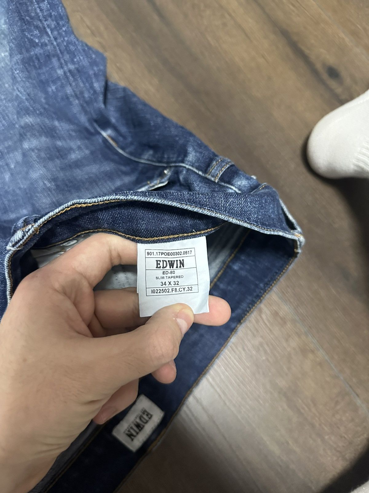 Edwin Vintage Edwin Jeans Washed Japanase Y2K Denim Size US 34 / EU 50 - 13 Thumbnail