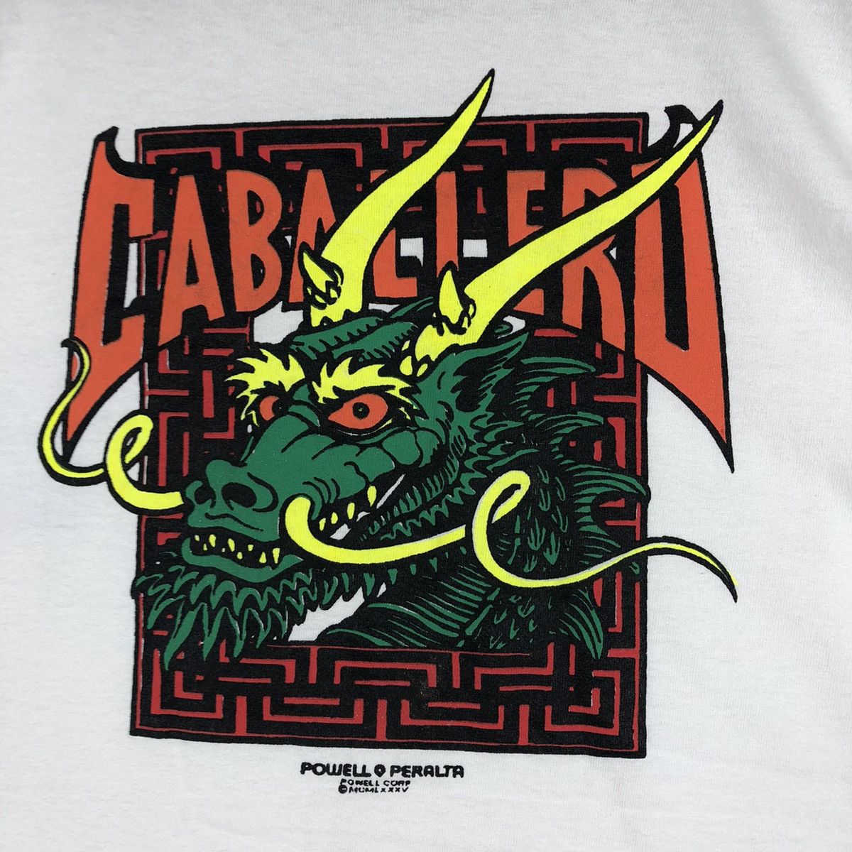 Hook-Ups × Powell Peralta POWELL PERALTA Cabalero Skate Vintage T-Shirt Size US M / EU 48-50 / 2 - 5 Thumbnail